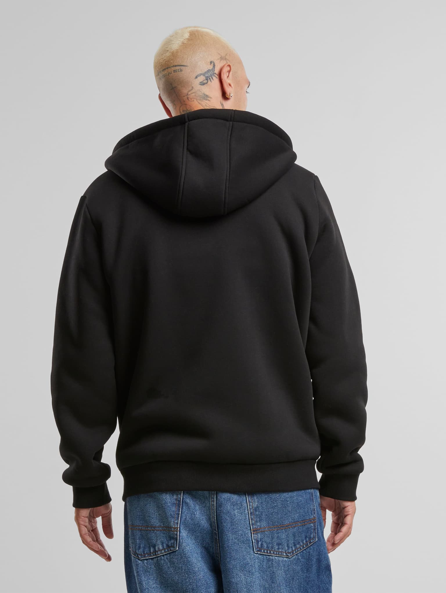 Urban Classics Bonded Sherpa Zip Hoodie – Bild 2
