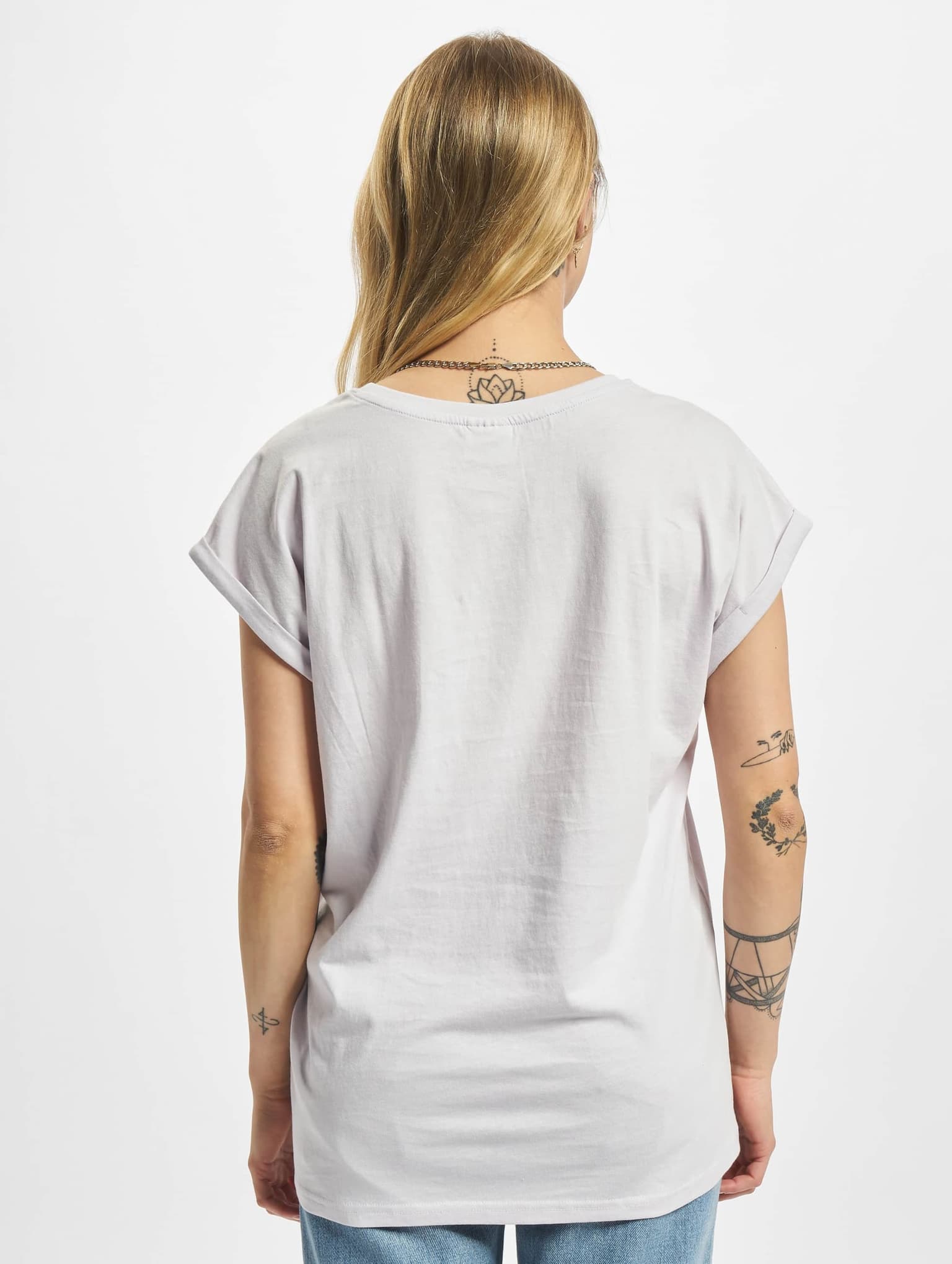 Urban Classics Ladies Essentials Extended Shoulder Tee – Bild 2