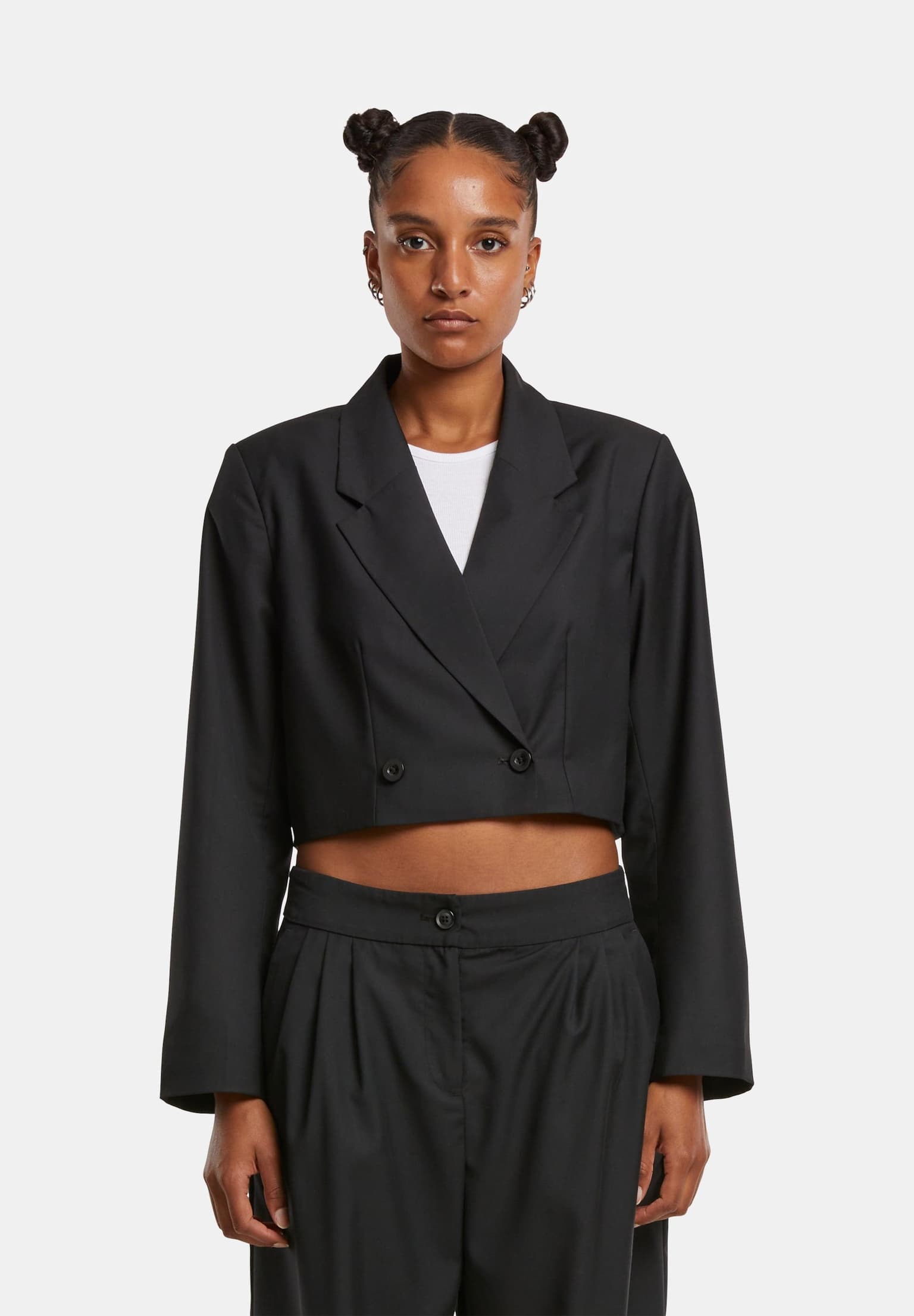 Urban Classics Ladies Cropped Blazer – Bild 3