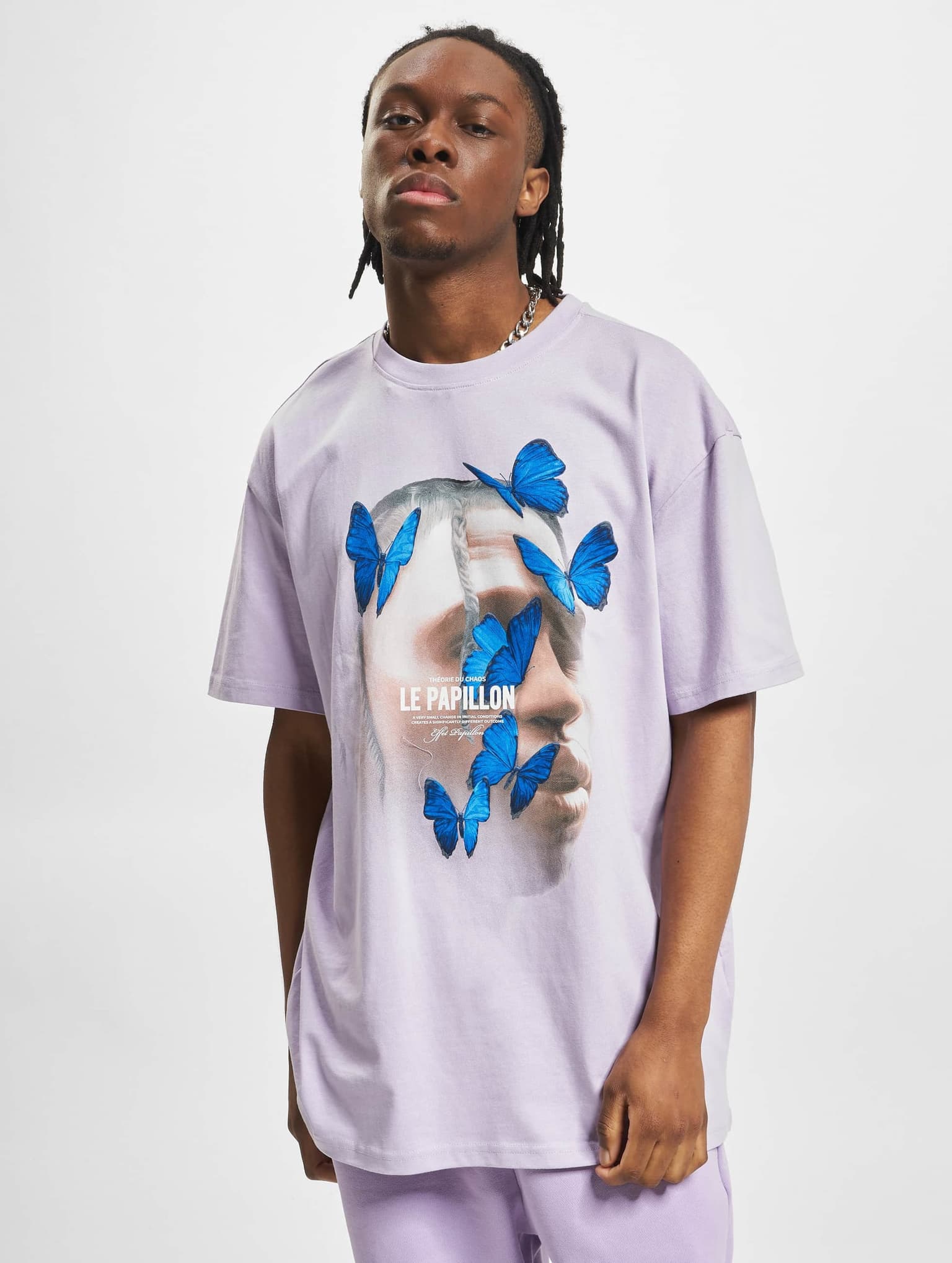 Mister Tee Upscale Le Papillon Oversize – Bild 3