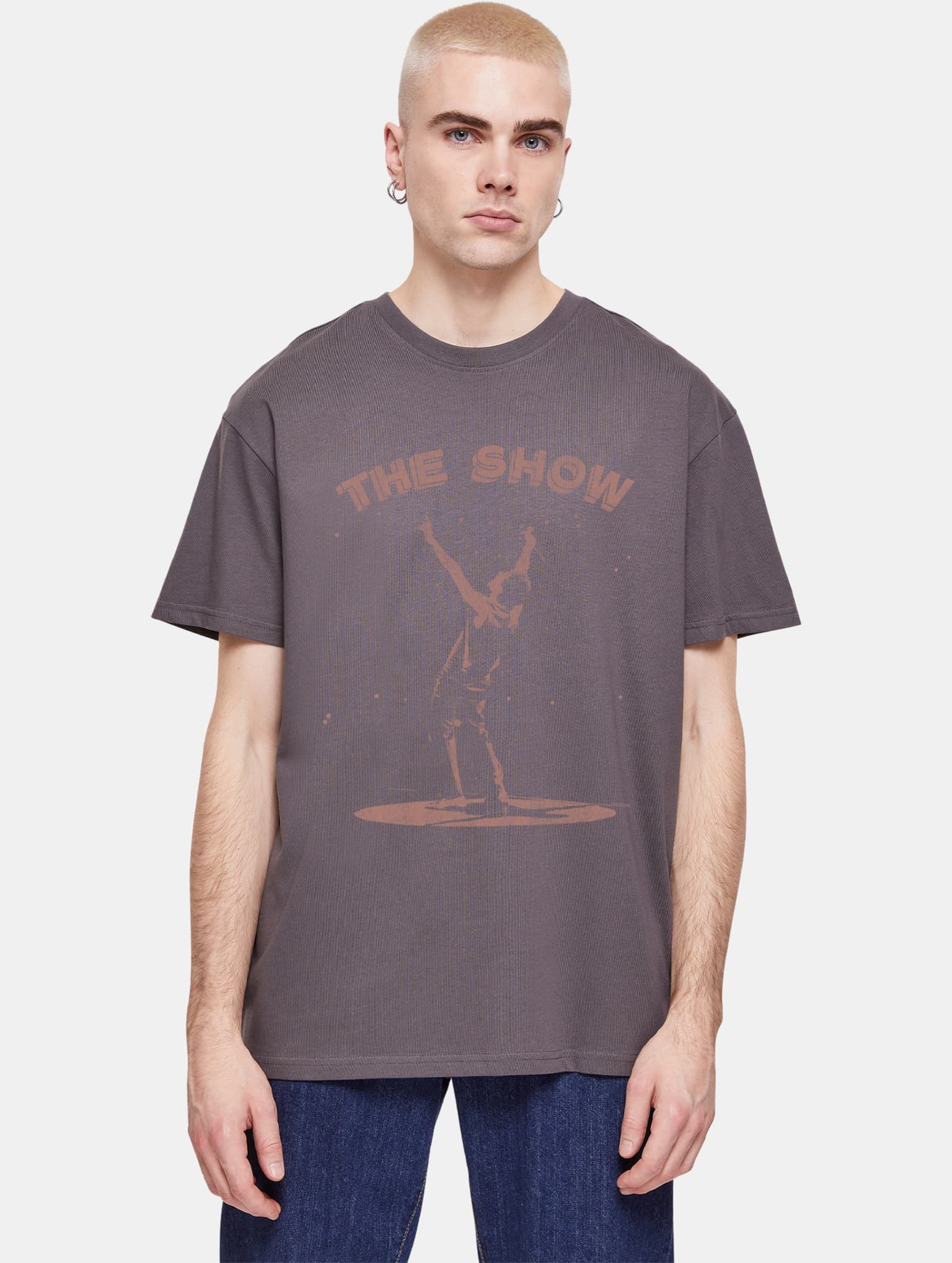 Merchcode Niall Horan - Monotone Tracklist Heavy Oversize Tee