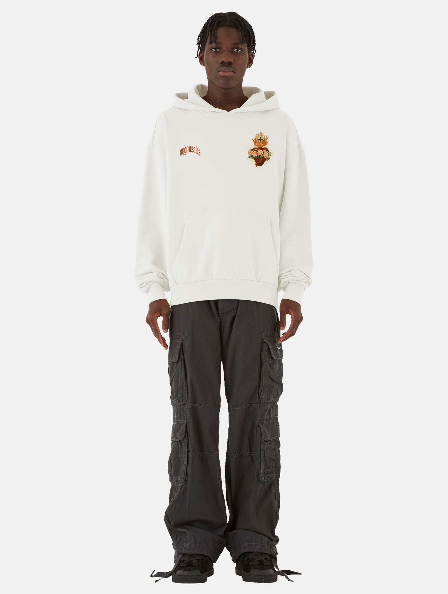 MJ Gonzales HEART x MJG HEAVY OVERSIZED HOODY – Bild 4