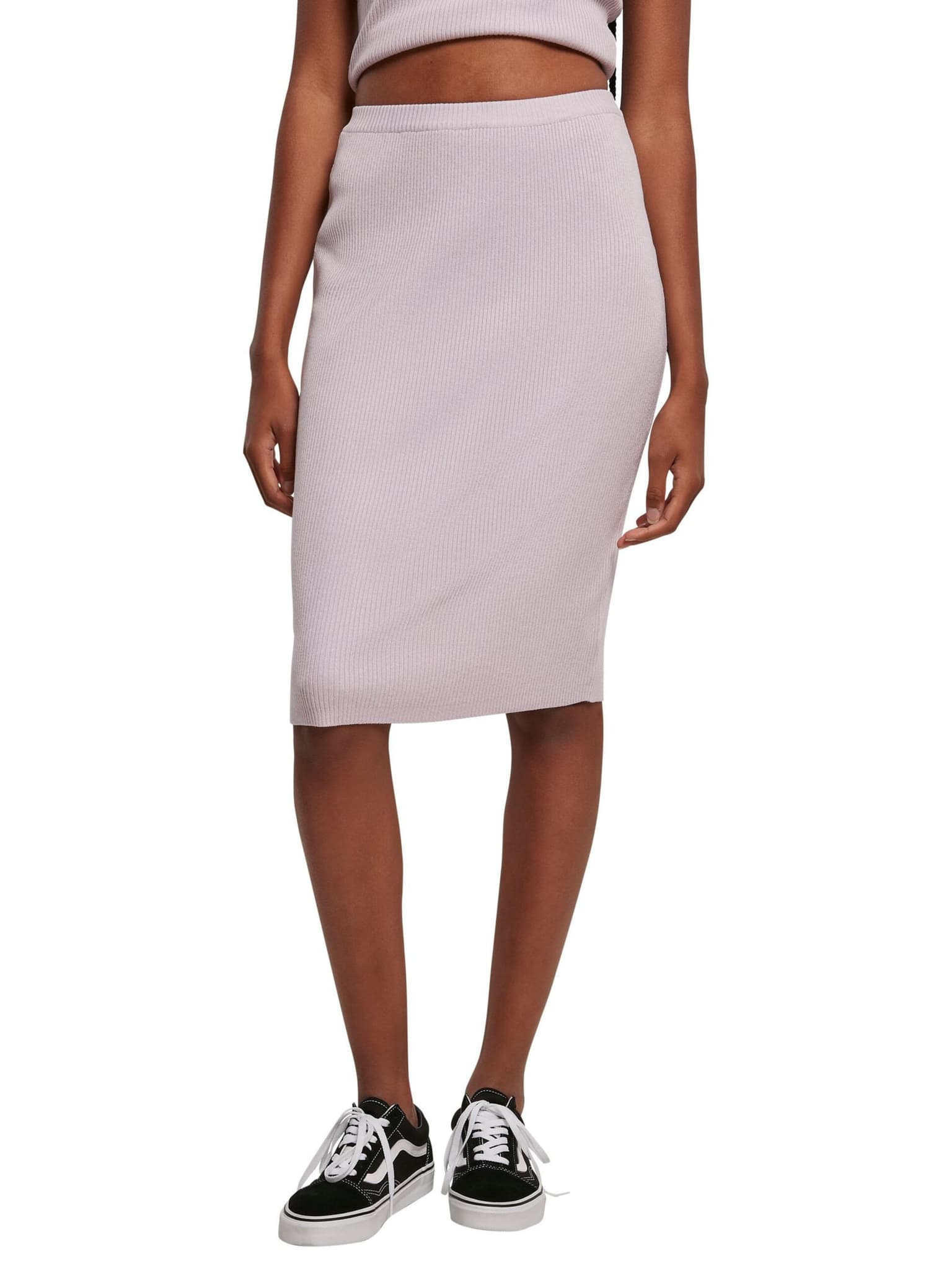 Urban Classics Ladies Rib Knit Midi Skirt – Bild 4