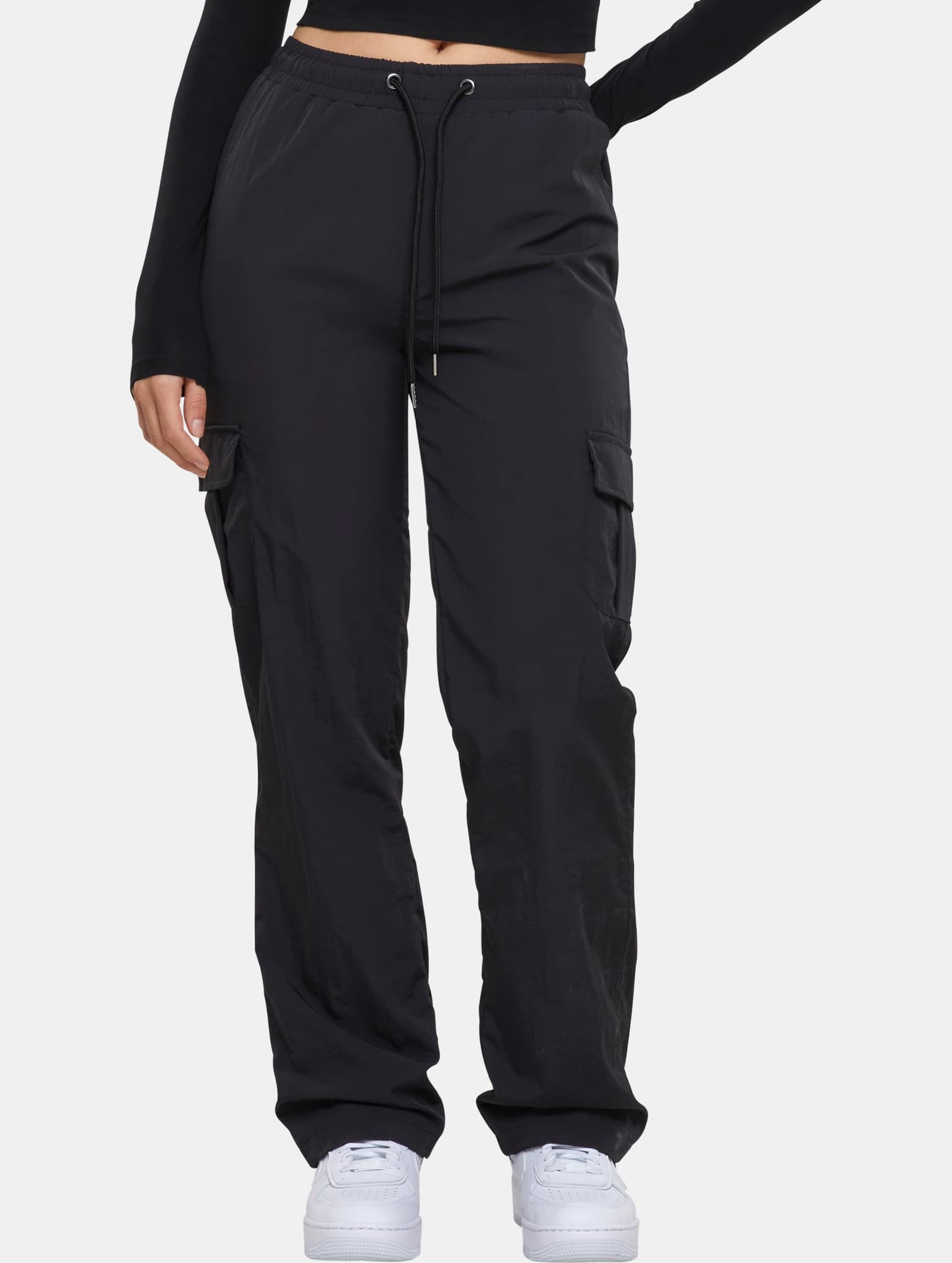 Urban Classics Ladies Nylon Cargo Pants