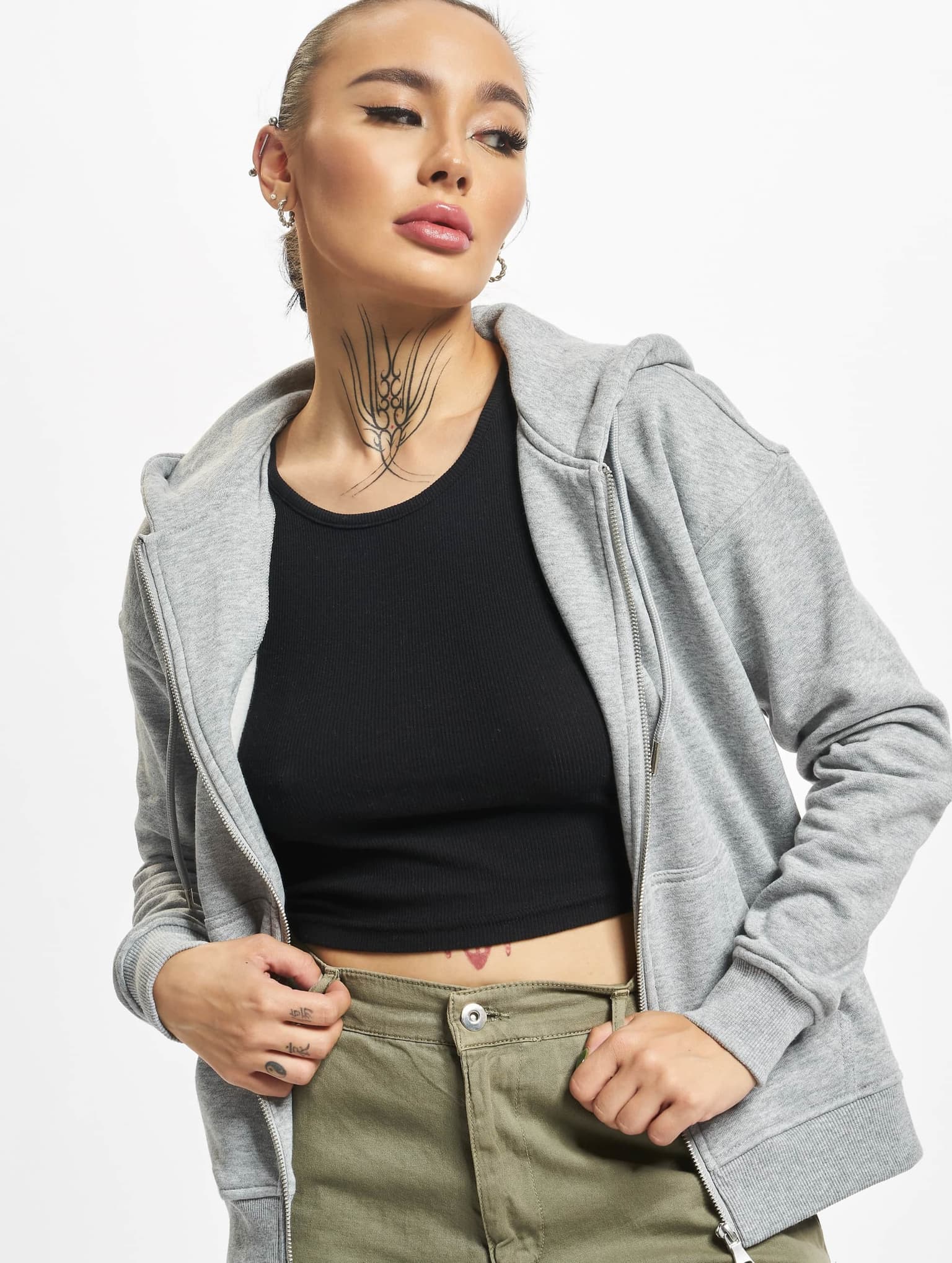 Urban Classics Ladies Classic Zip Hoody