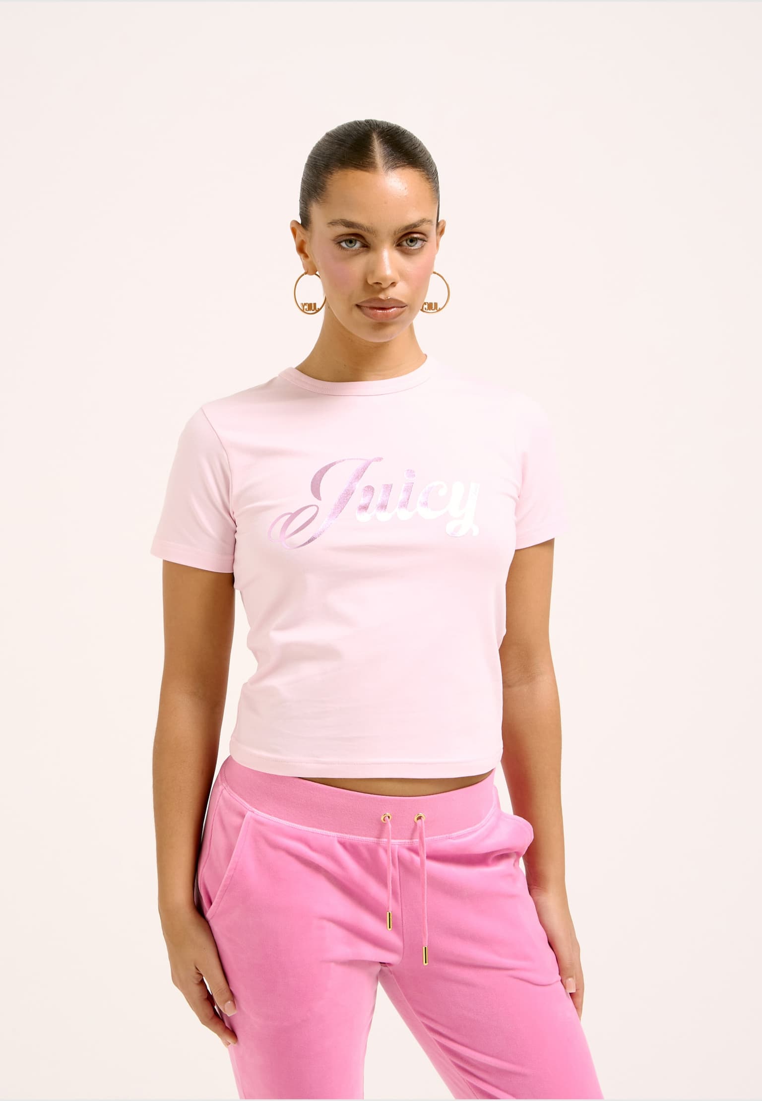 Juicy Couture FOIL JUICY FITTED TEE – Bild 3