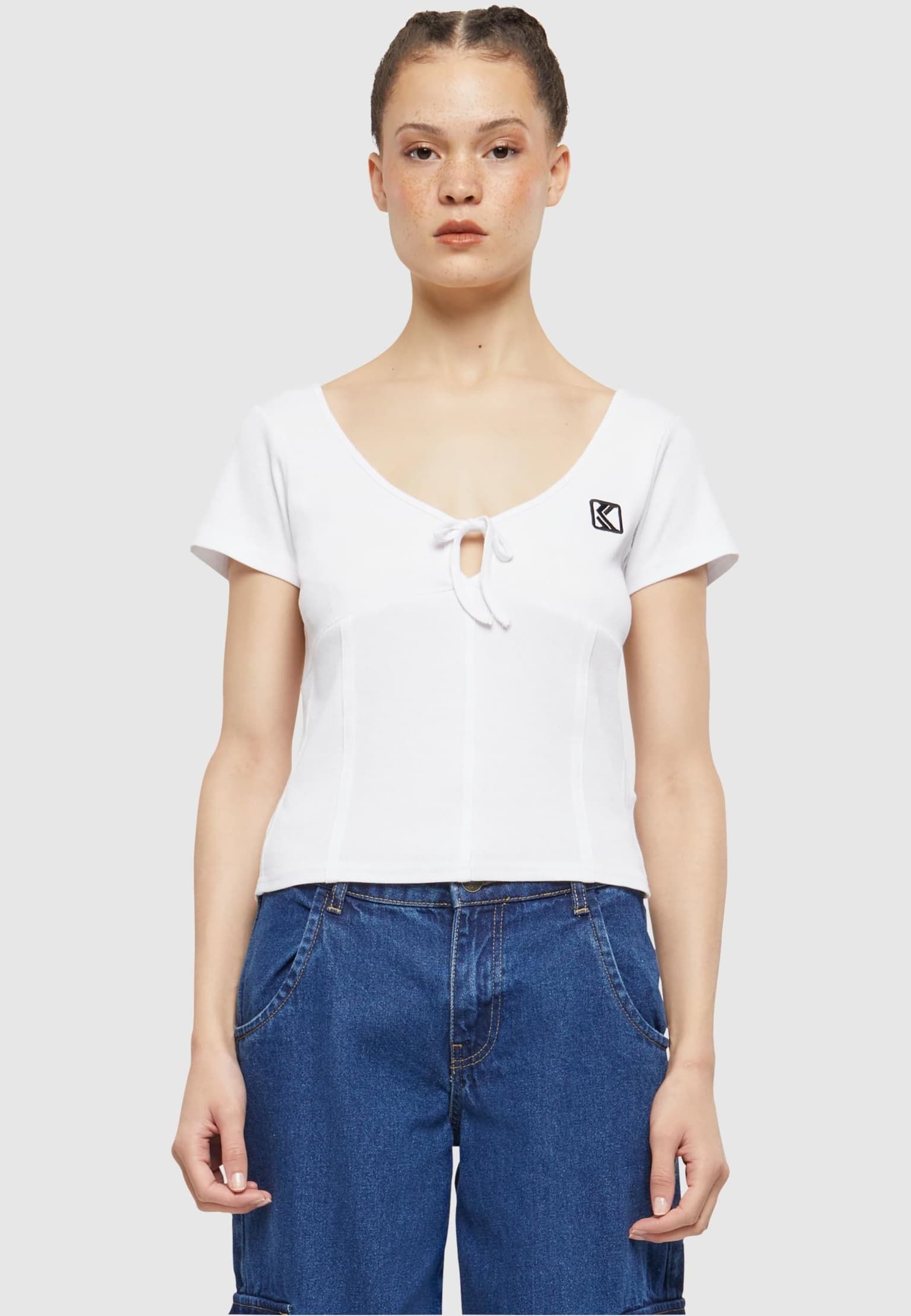 KW241-026-1 Karl Kani Og Corset Rib Tee