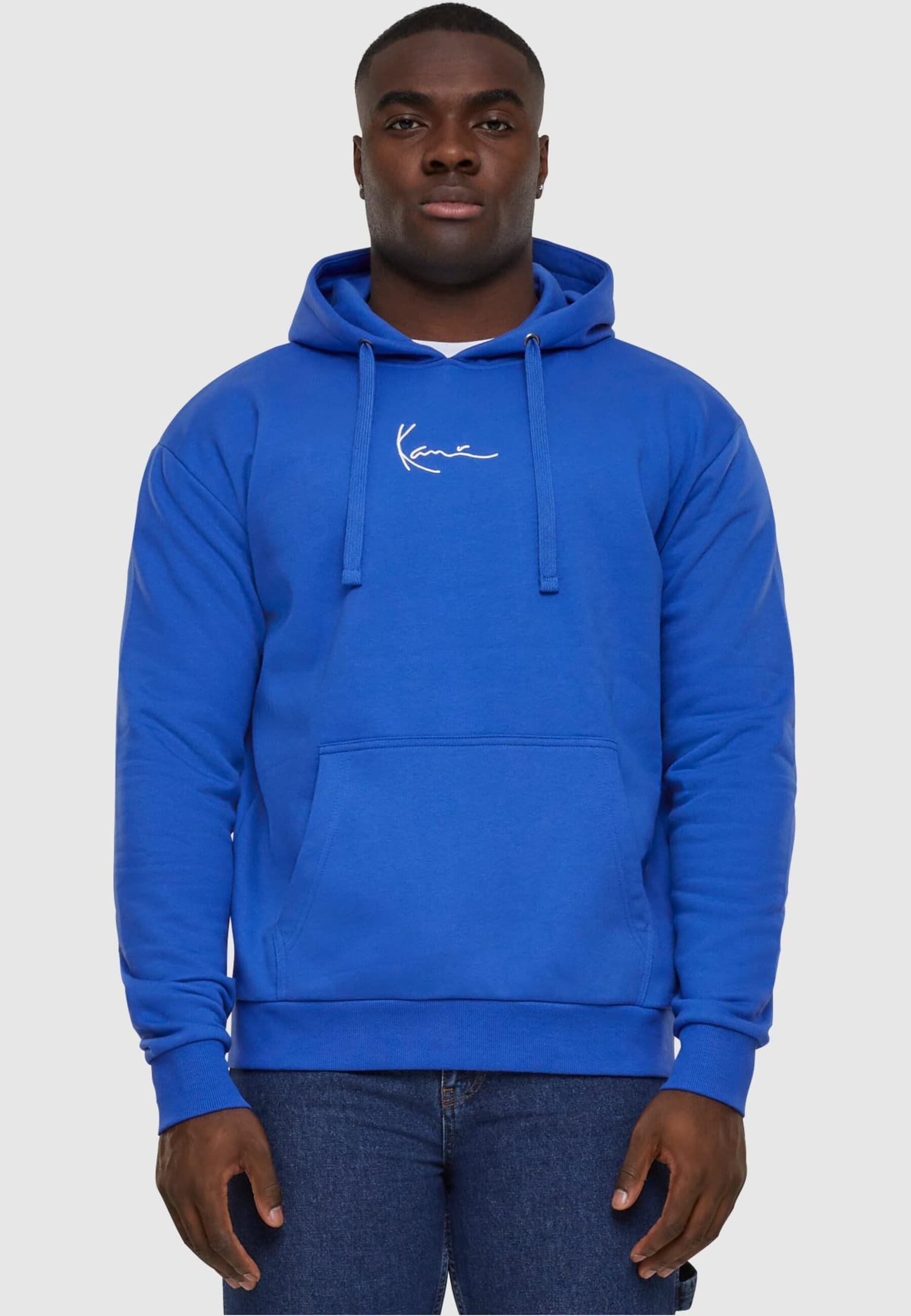 Karl Kani KK Small Signature Essential Hoodie blue – Bild 3