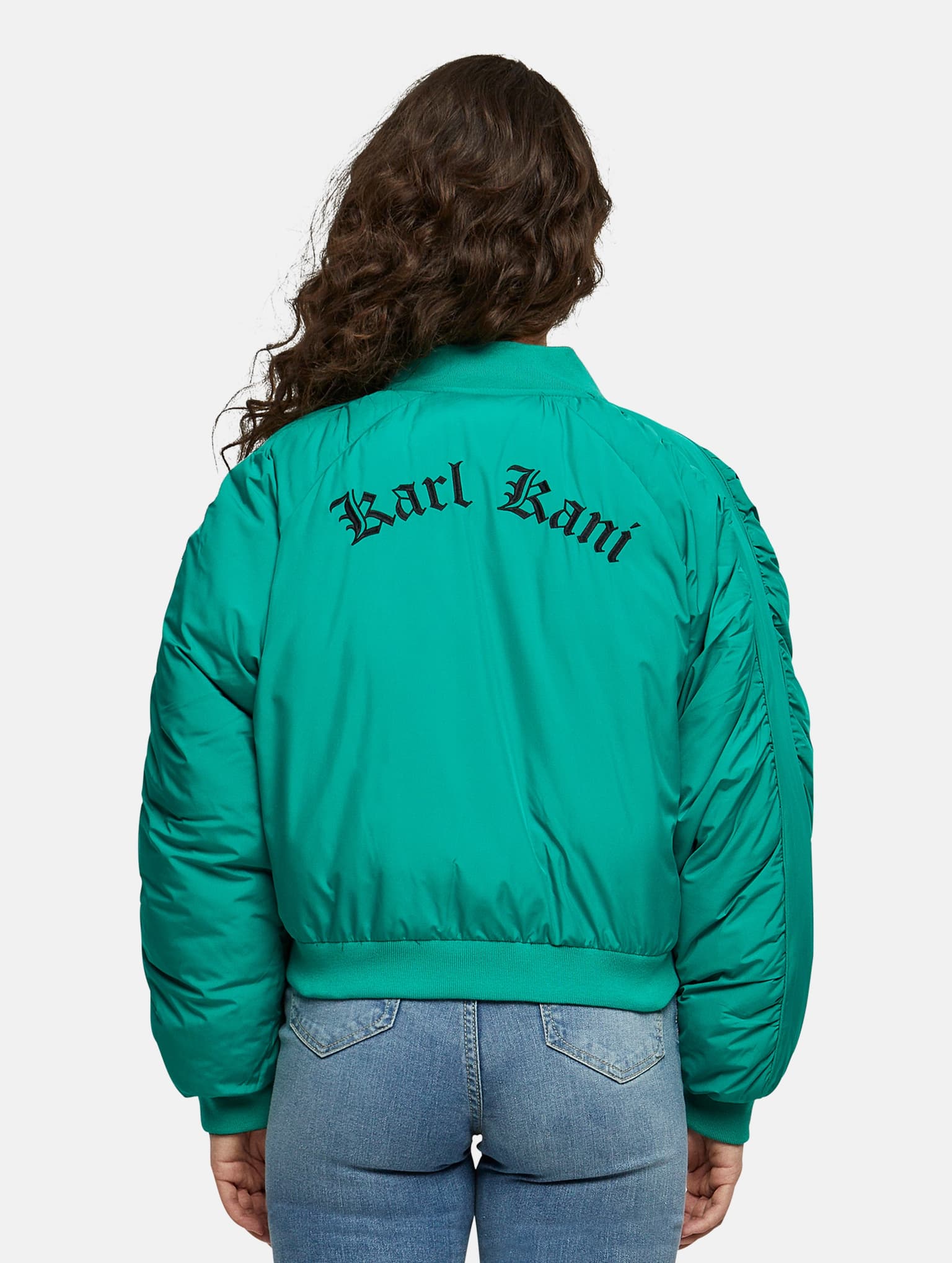 Karl Kani Chest Retro Reversible Bomber Jacket – Bild 3