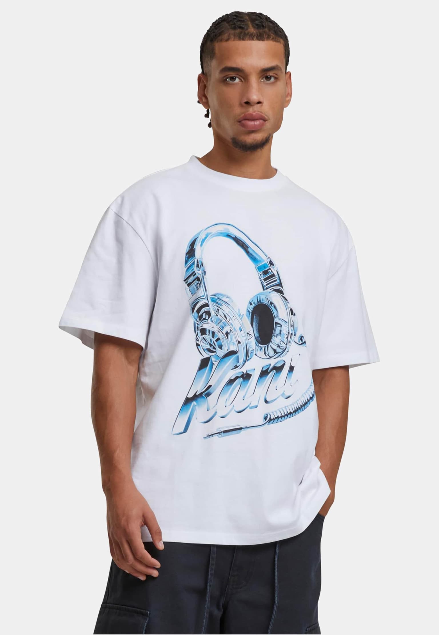 Karl Kani Headphone Print T-Shirt