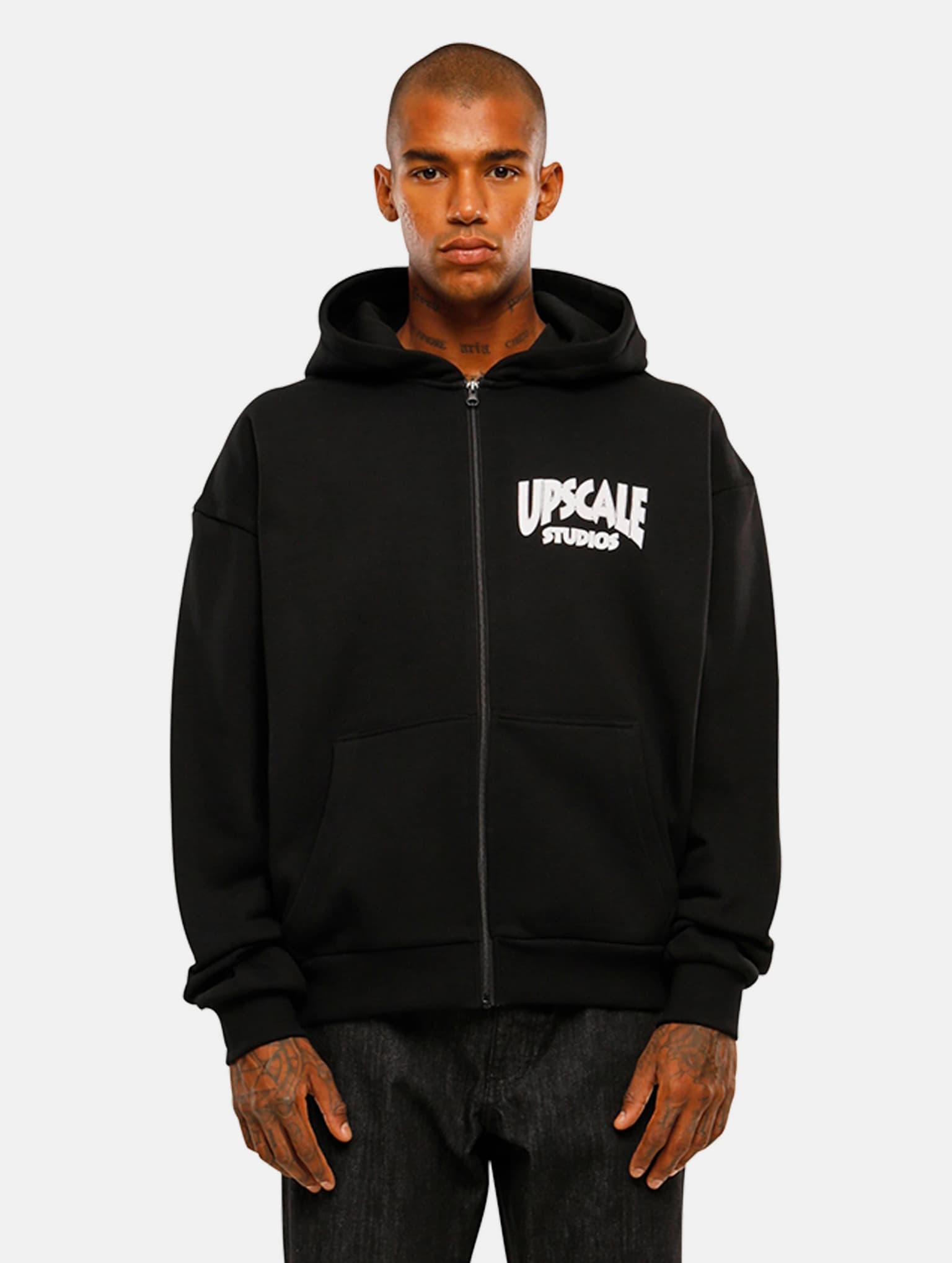 Mister Tee Upscale Studios Ultra Heavy Oversize Zip Jacket