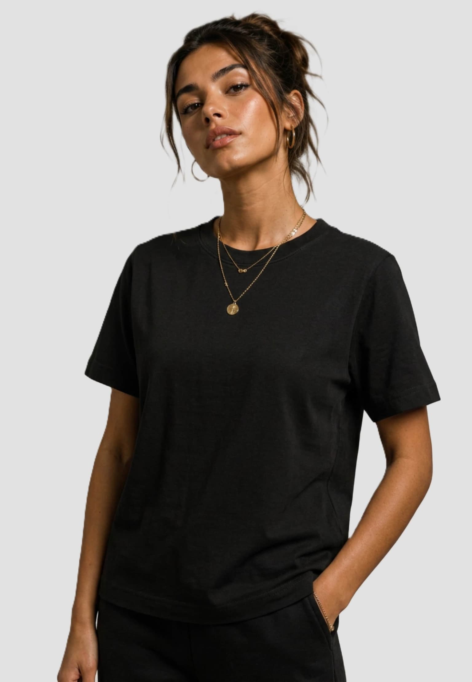 Urban Classics Ladies Basic Boxy Tee 2-Pack – Bild 2