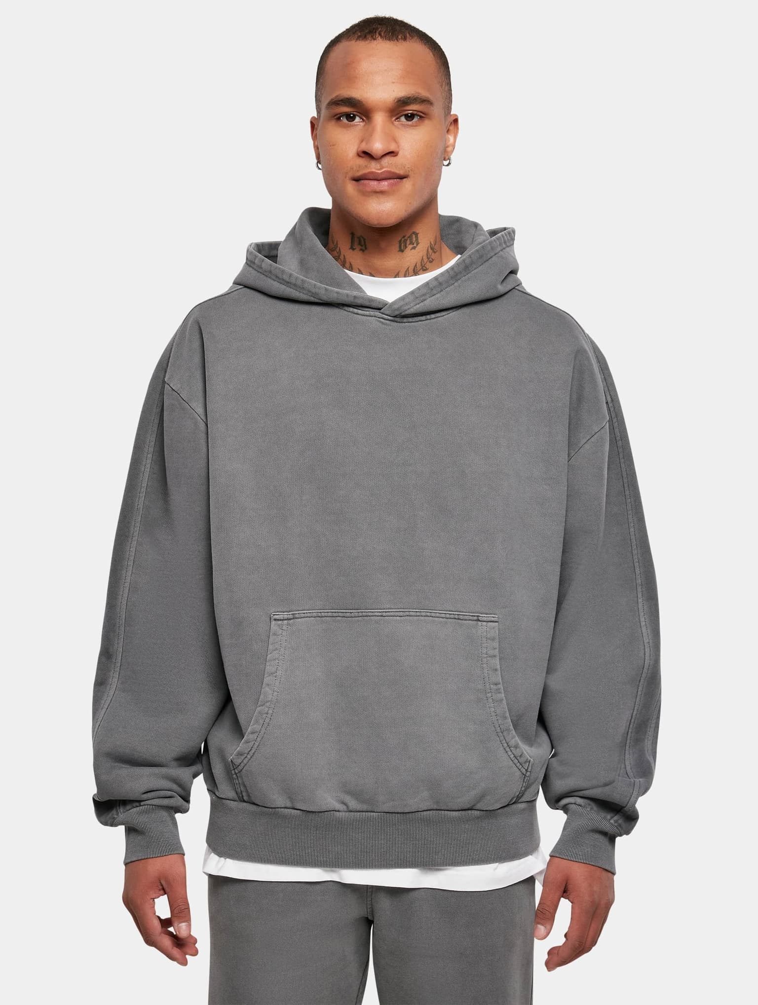 Urban Classics Heavy Terry Garment Dye Hoody – Bild 3