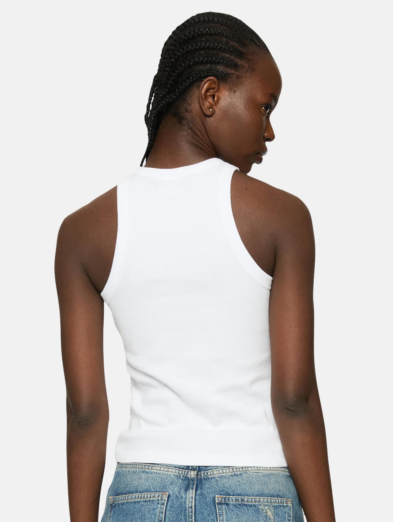 Urban Classics Ladies Racer Back Rib Top 2-Pack – Bild 3