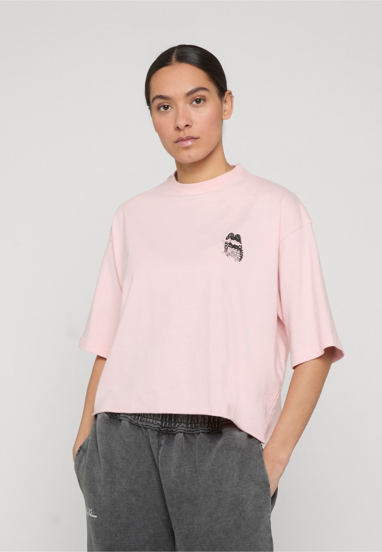 Felicious Cropped destroyed Tee