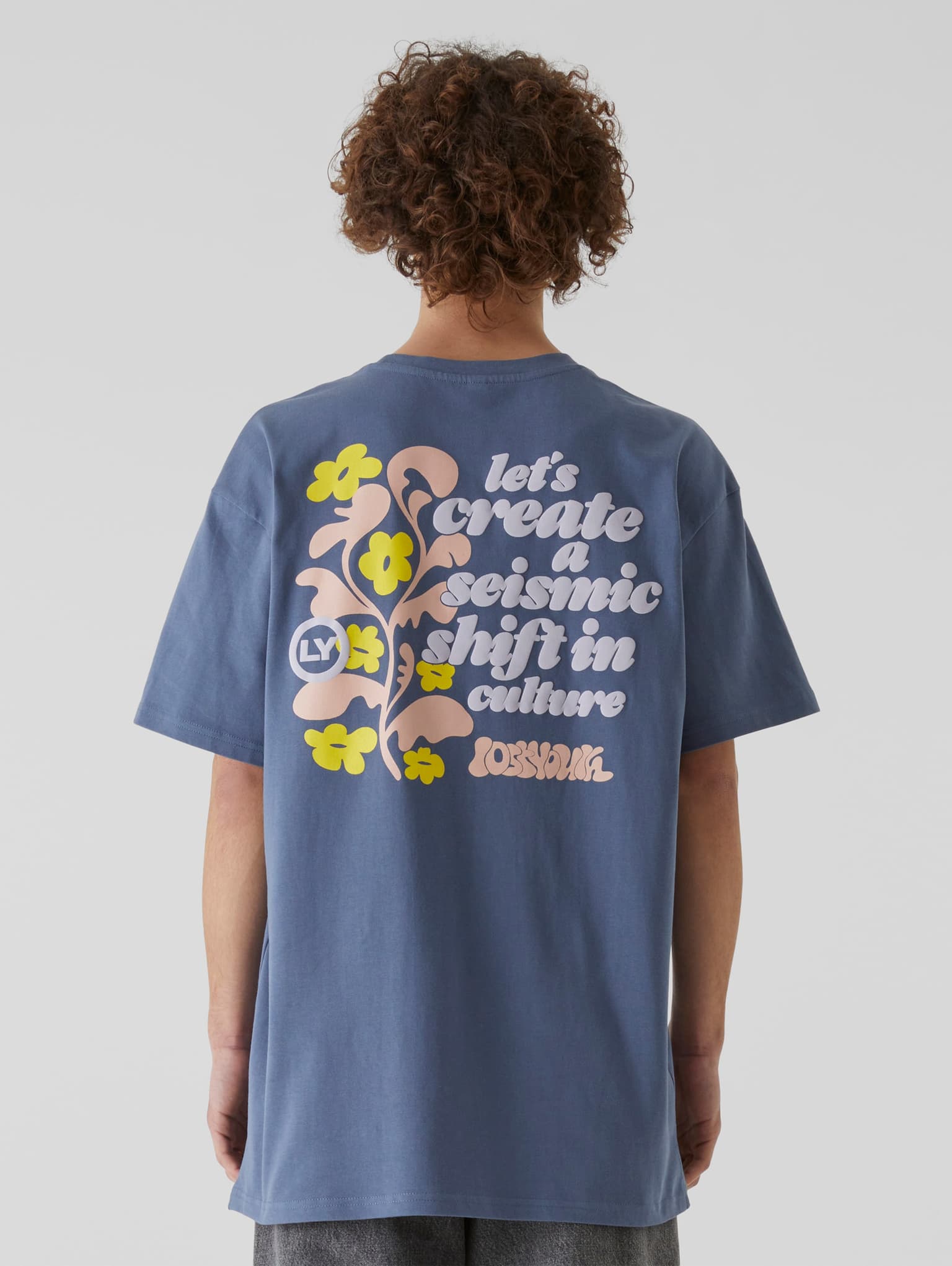 Lost Youth Flowers T-Shirt – Bild 2
