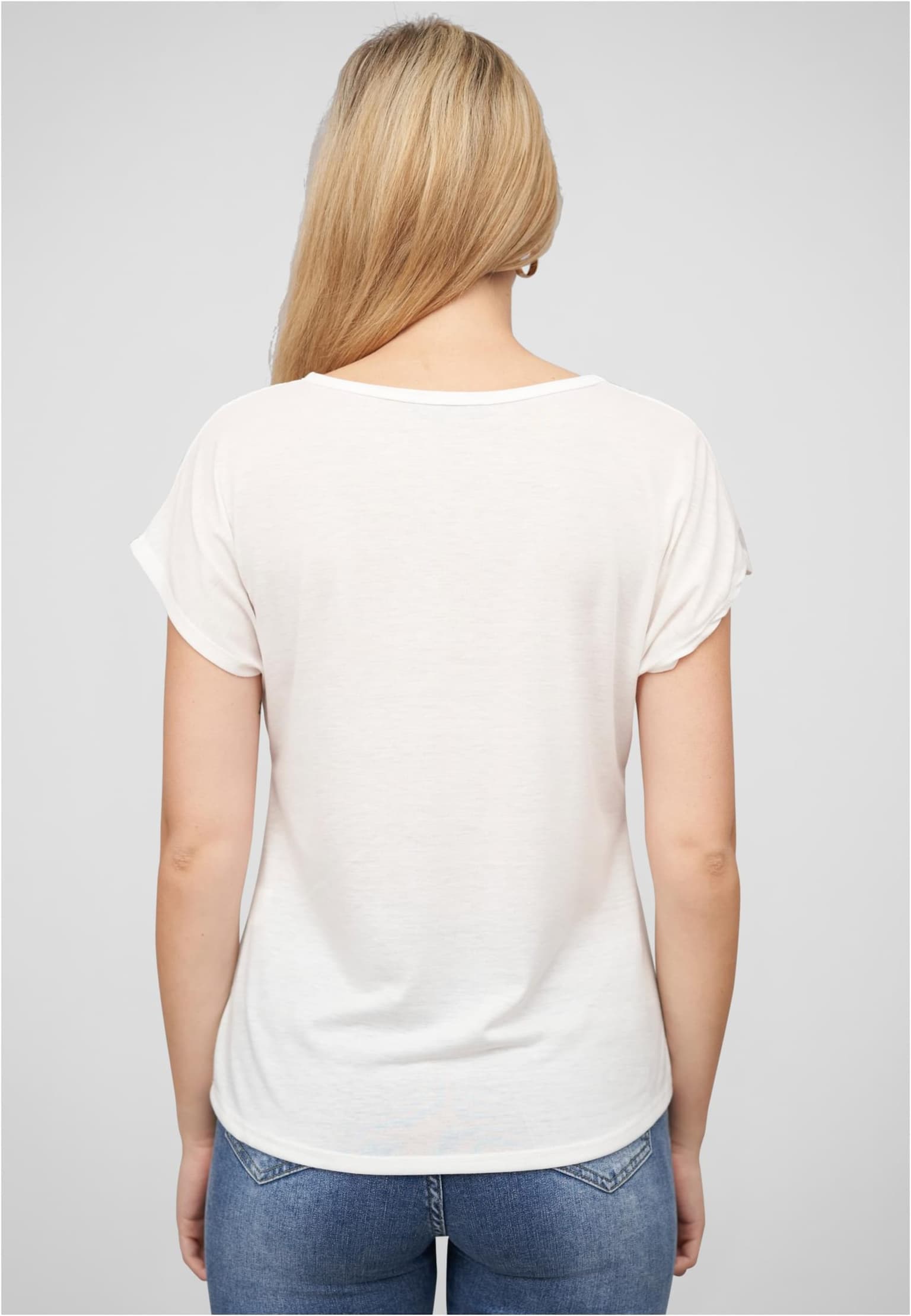 Cloud5ive Viskose T-Shirt mit Love-Blumen Print – Bild 2
