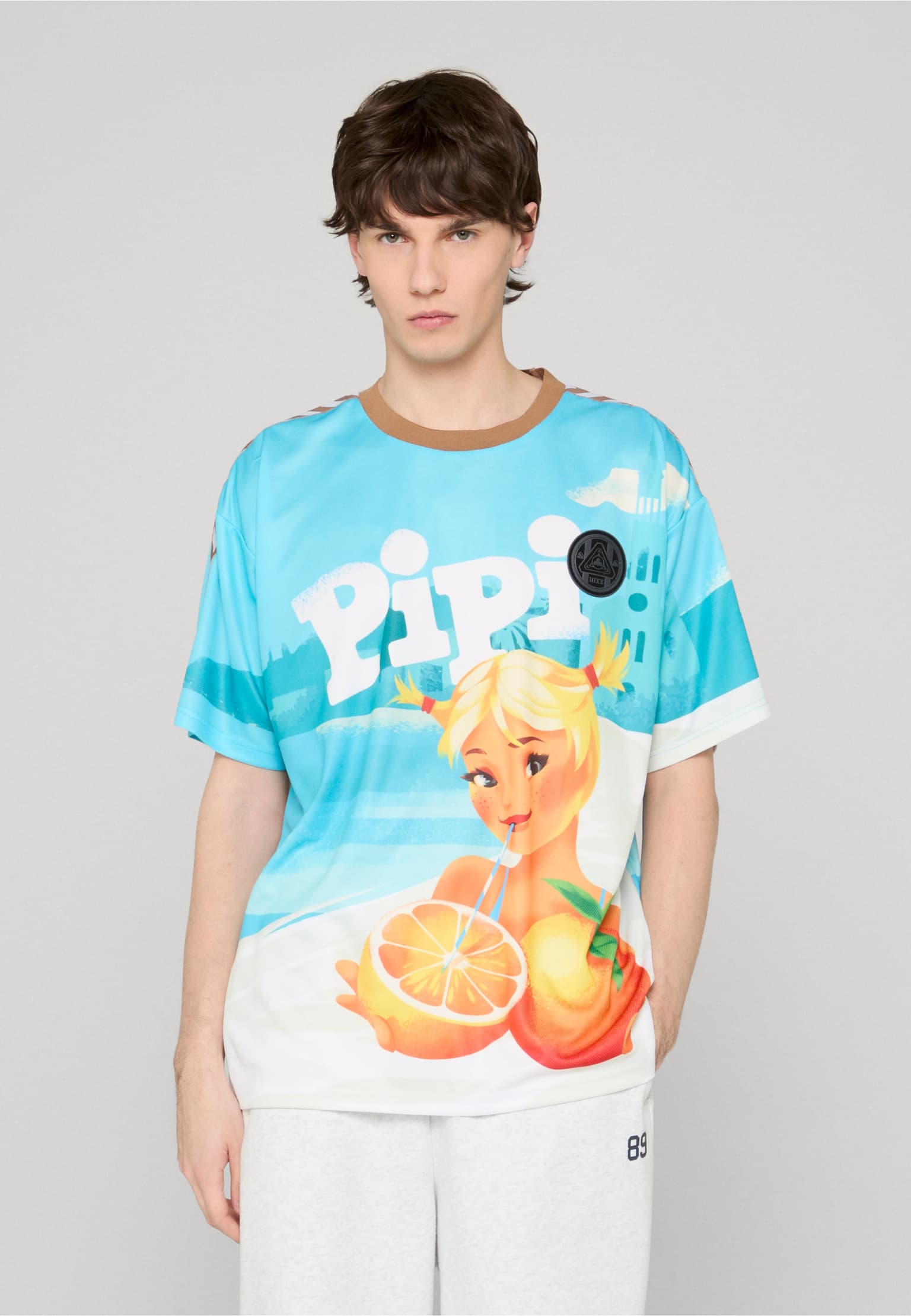 Pipi x Hummel Loose Trikot T-Shirt