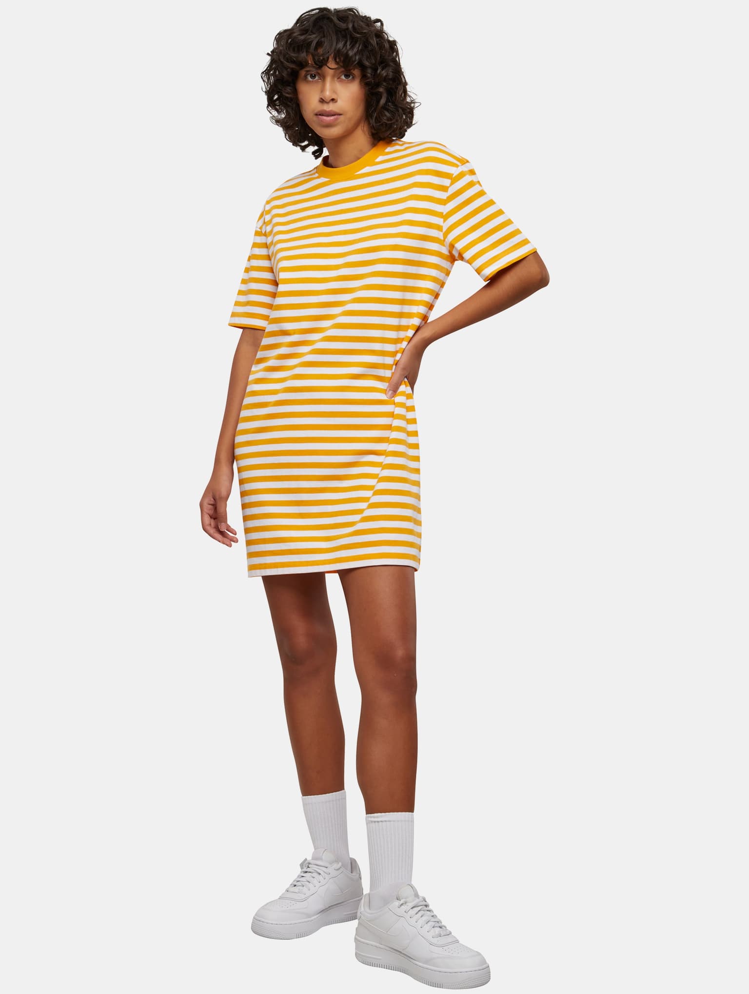 Urban Classics Oversized Striped T-Shirt Kleid – Bild 3