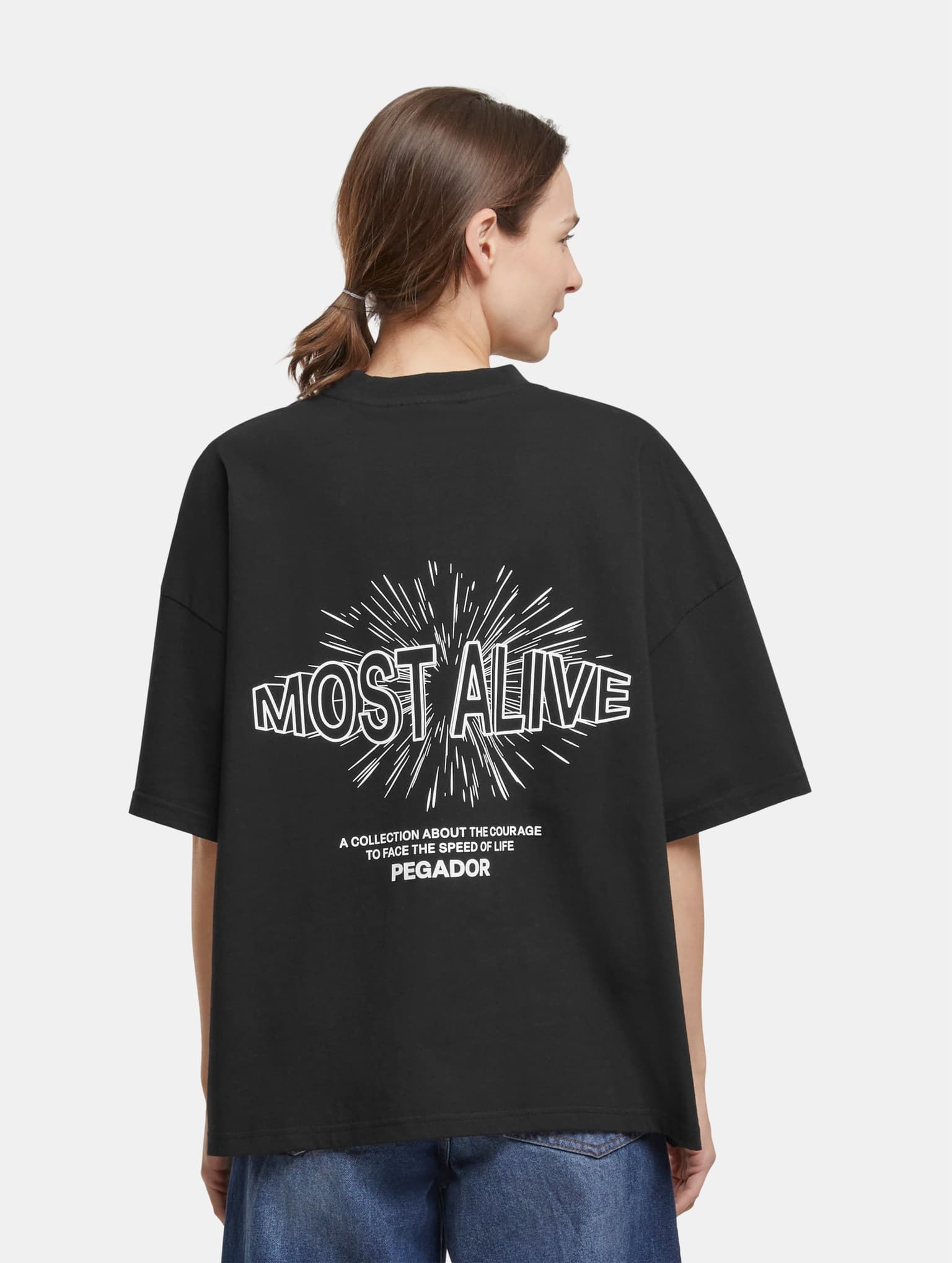 PEGADOR Nisa Heavy Oversized T-Shirt – Bild 2