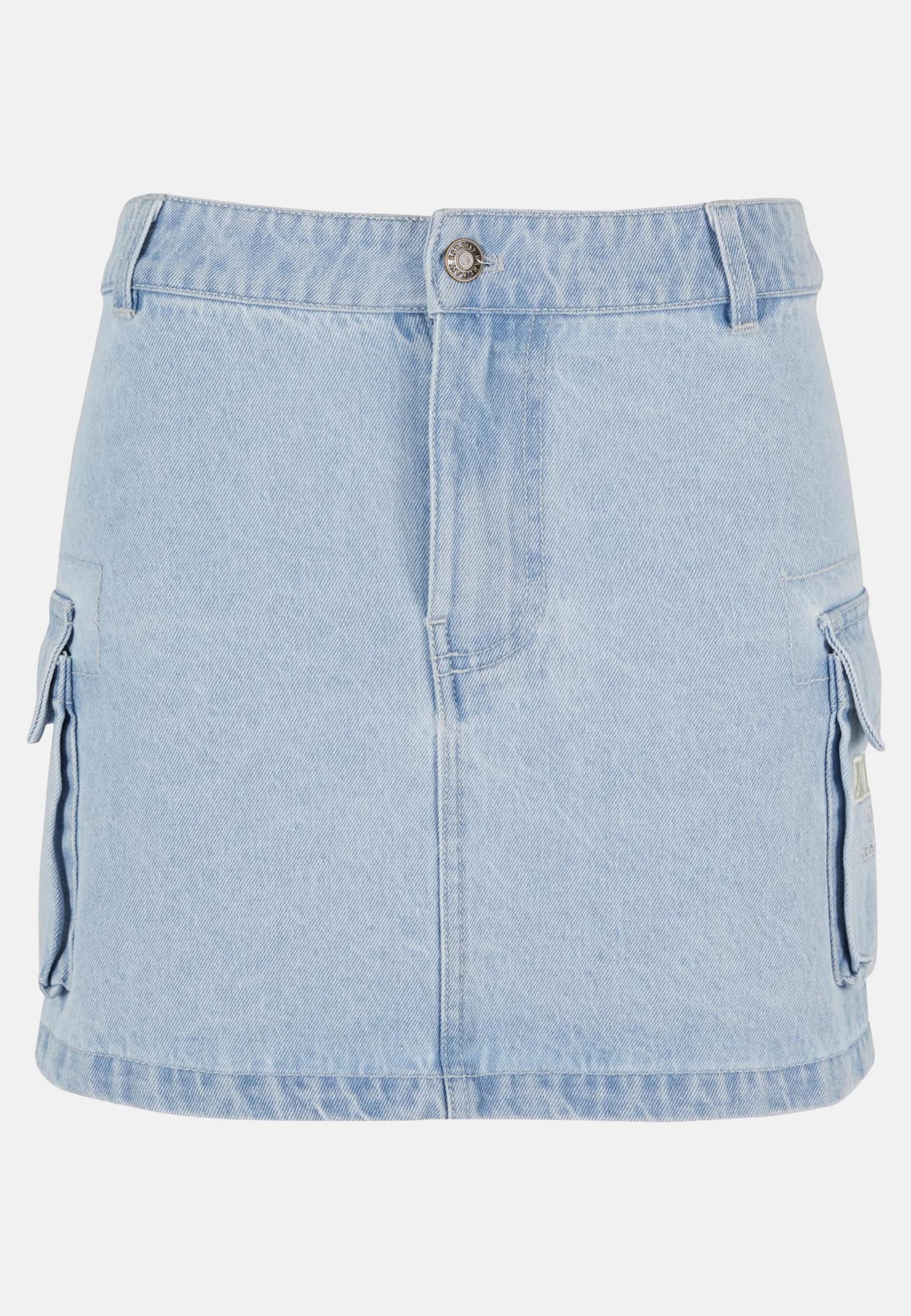 Karl Kani Retro TM Denim Cargo Skirt – Bild 4
