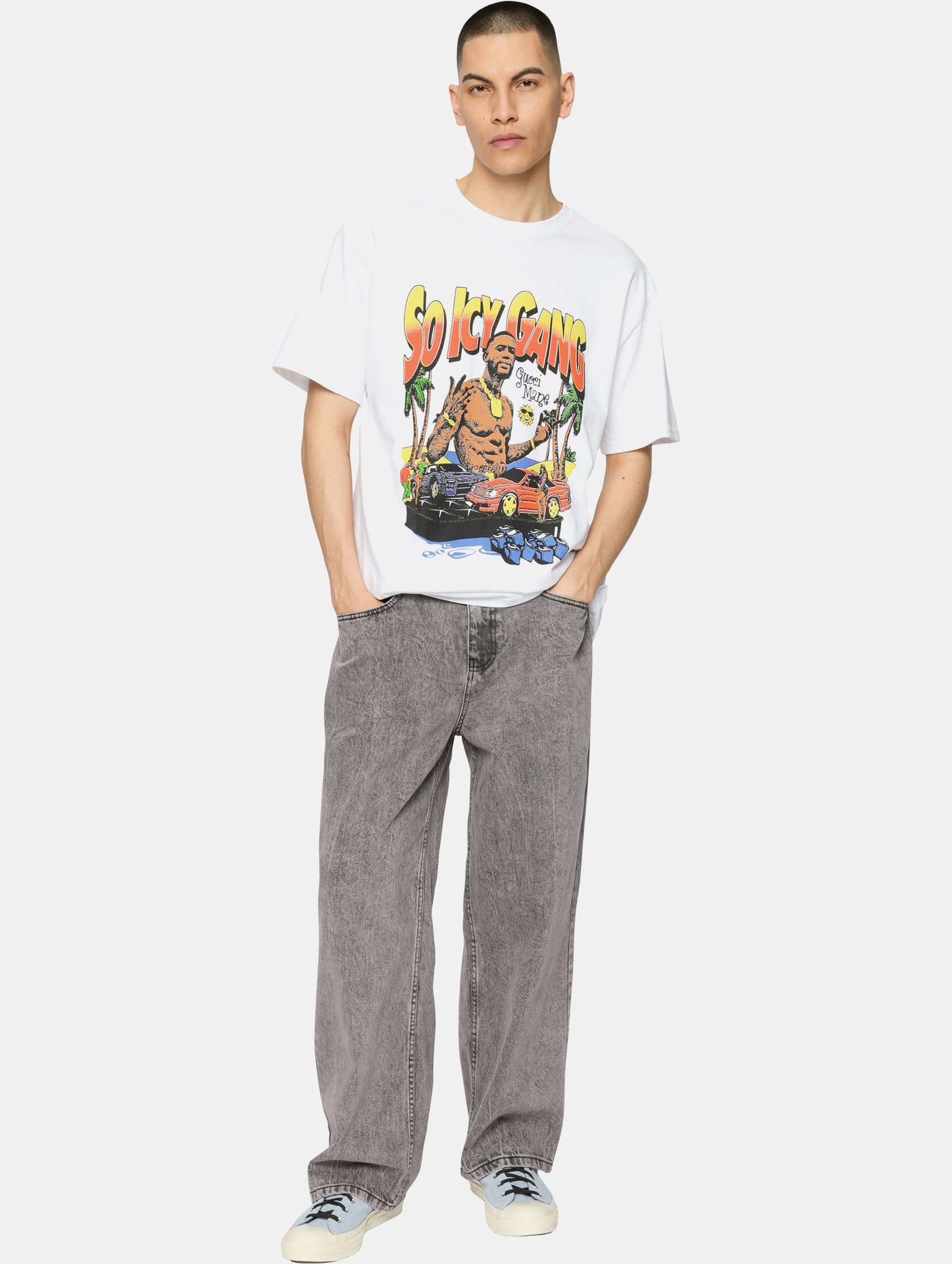 Merchcode Mister Tee Gucci Mane So Icy Oversize – Bild 3
