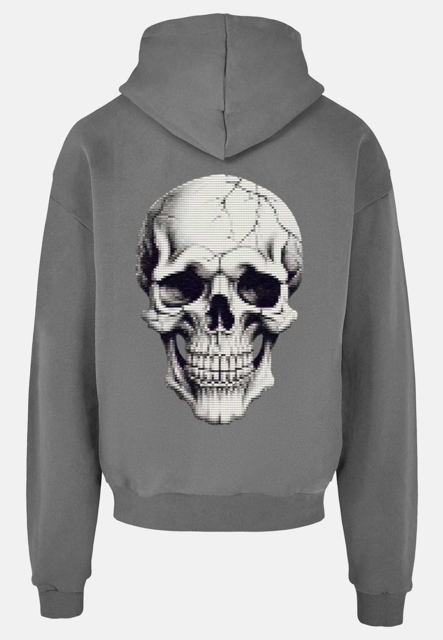 Merchcode Halloween - Skull Hoody – Bild 4