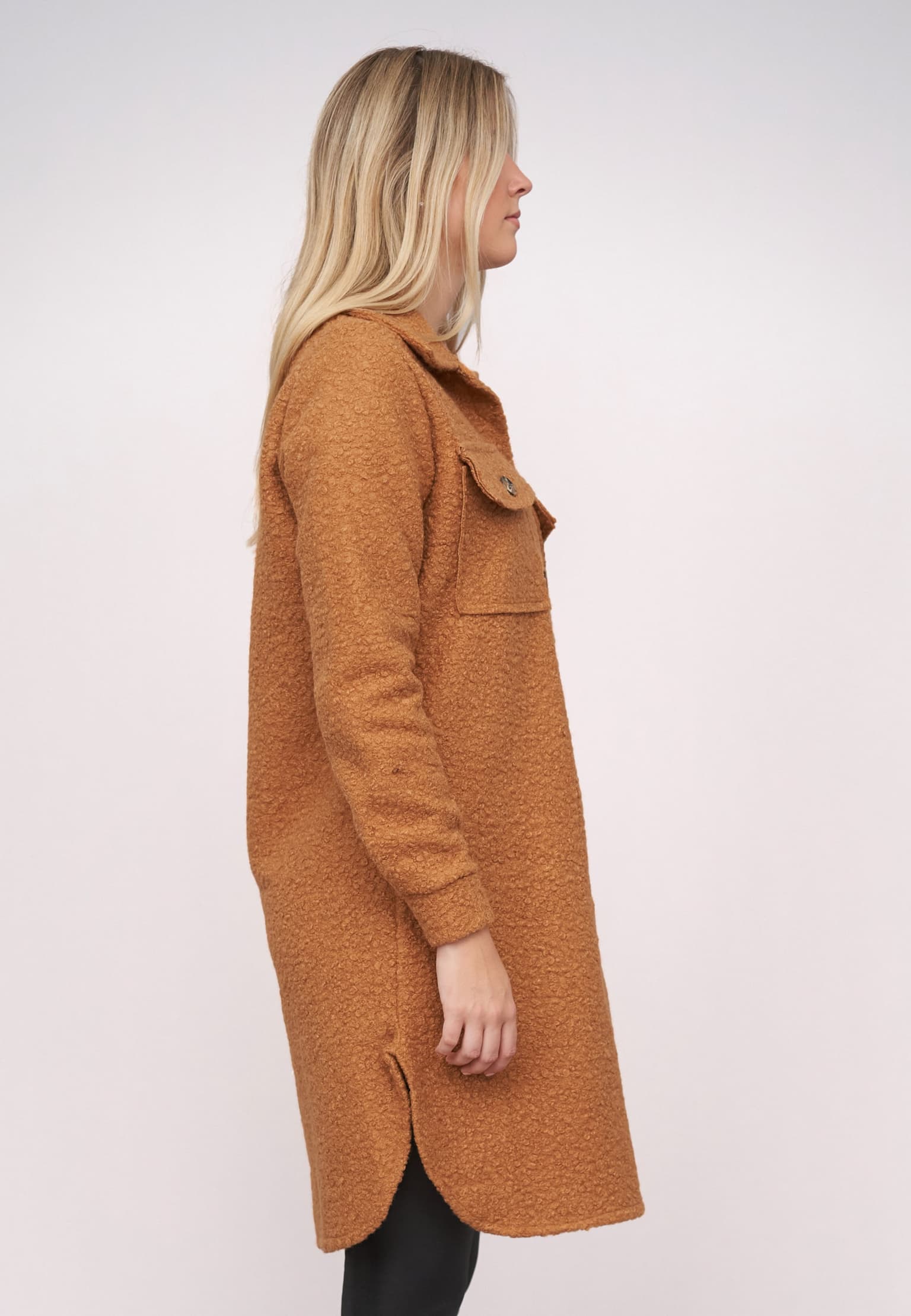 Cloud5ive Teddy Coat with buttons and chest pockets – Bild 4