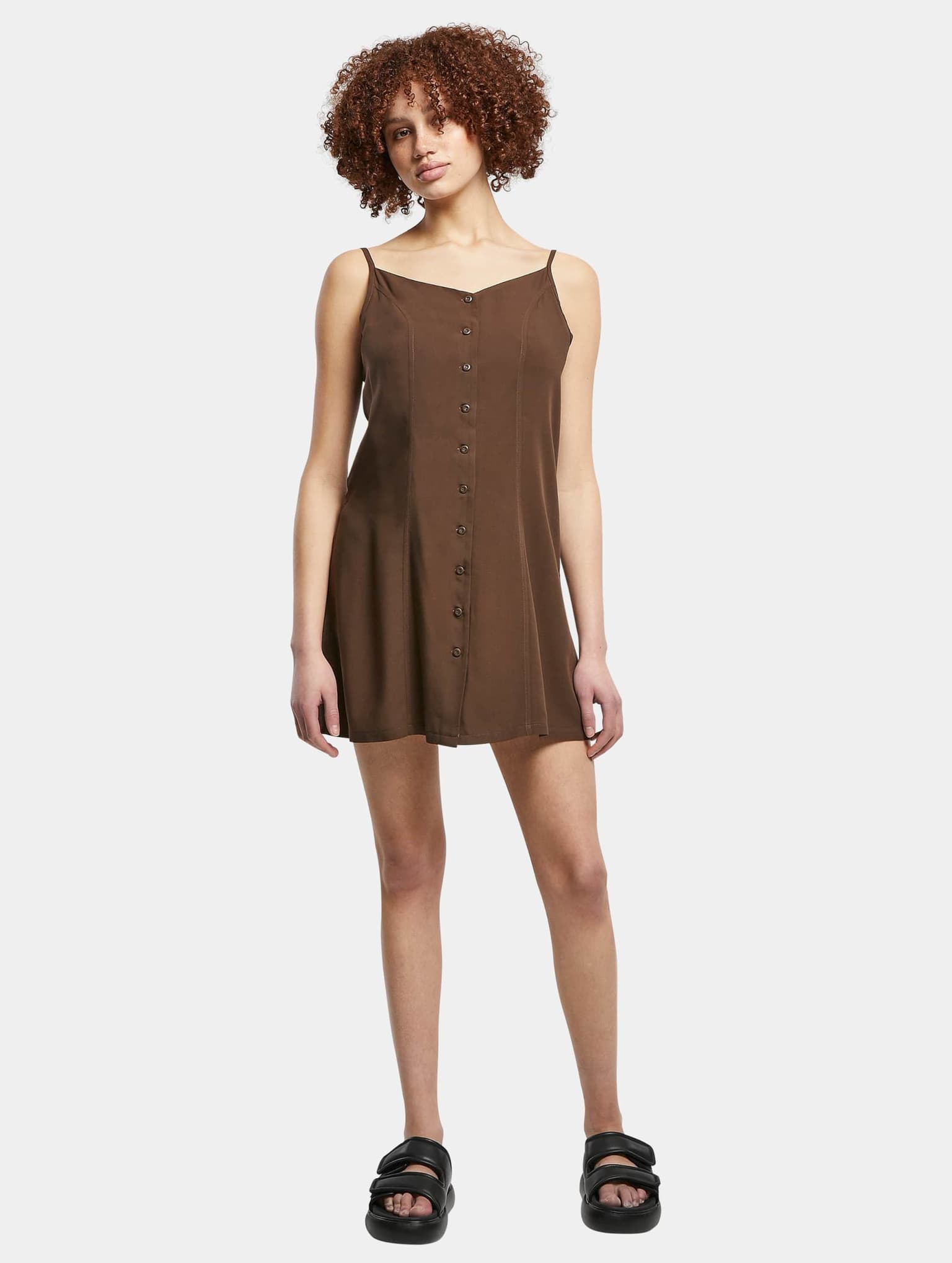 Urban Classics Ladies Vicose Mini Dress – Bild 4