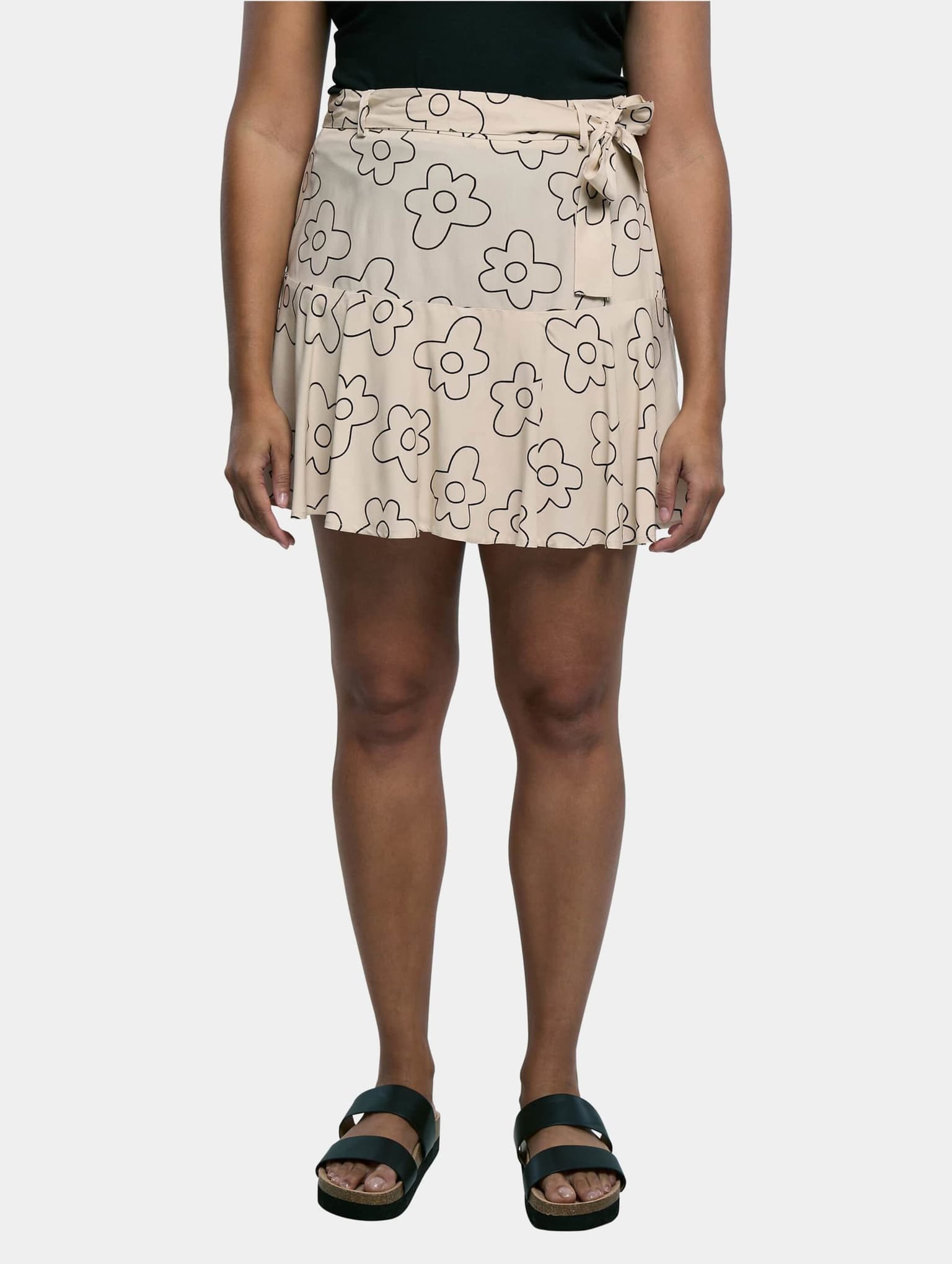 Urban Classics Ladies Viscose Mini Skirt – Bild 3