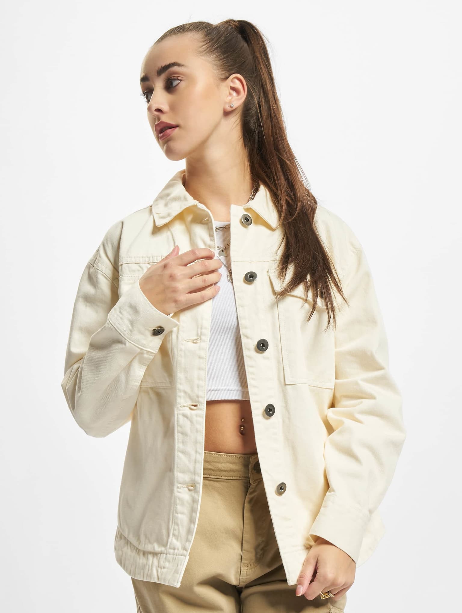 Urban Classics Ladies Oversized Shirt Jacket