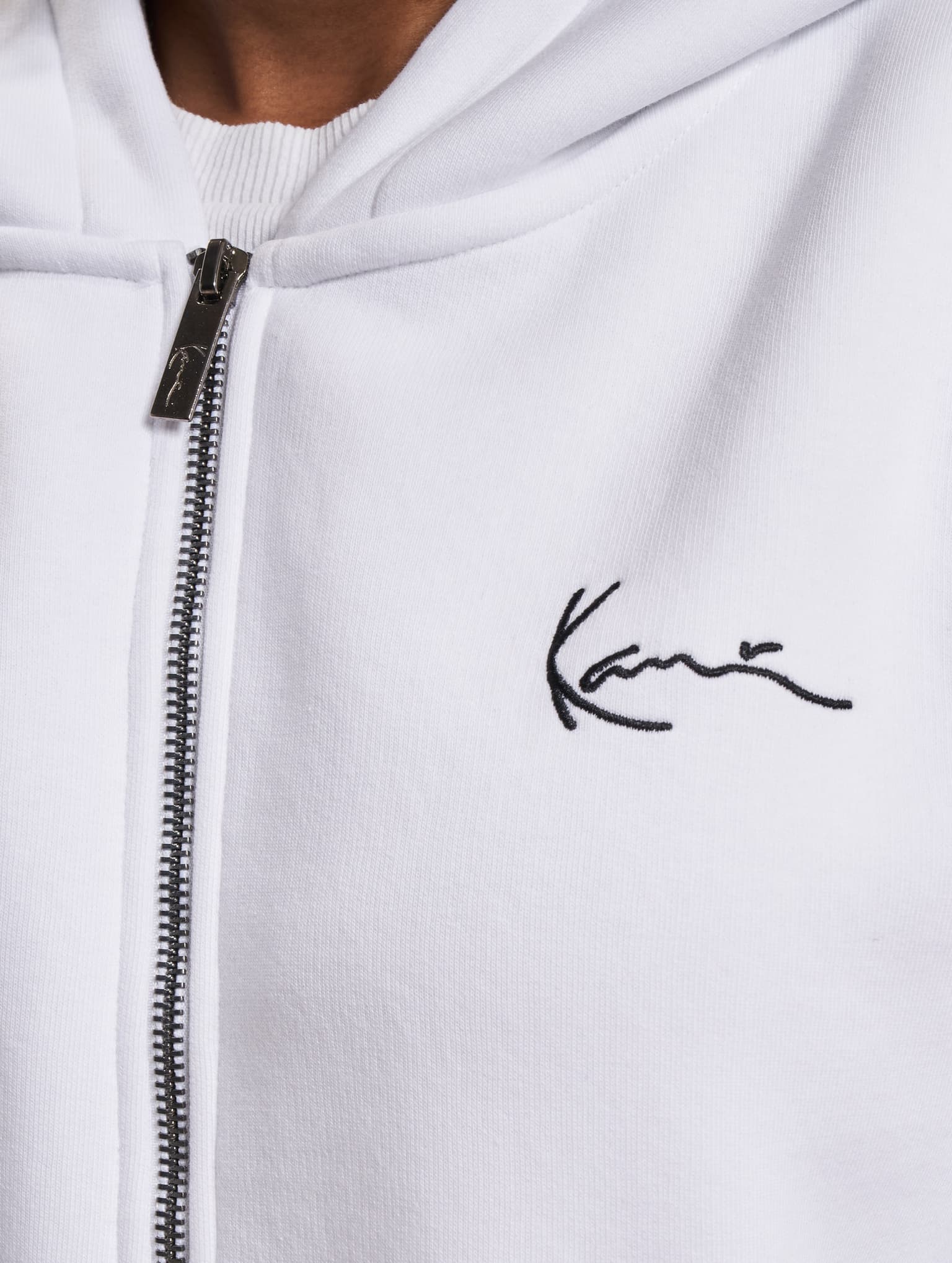 Karl Kani KM-ZH011-002-01 Chest Signature Essential Zip Hoodie – Bild 4