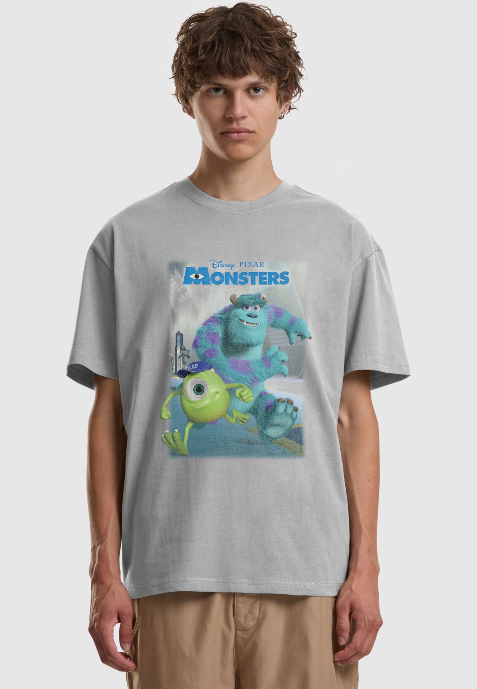 Merchcode Disney Monsters Poster Loose Tee
