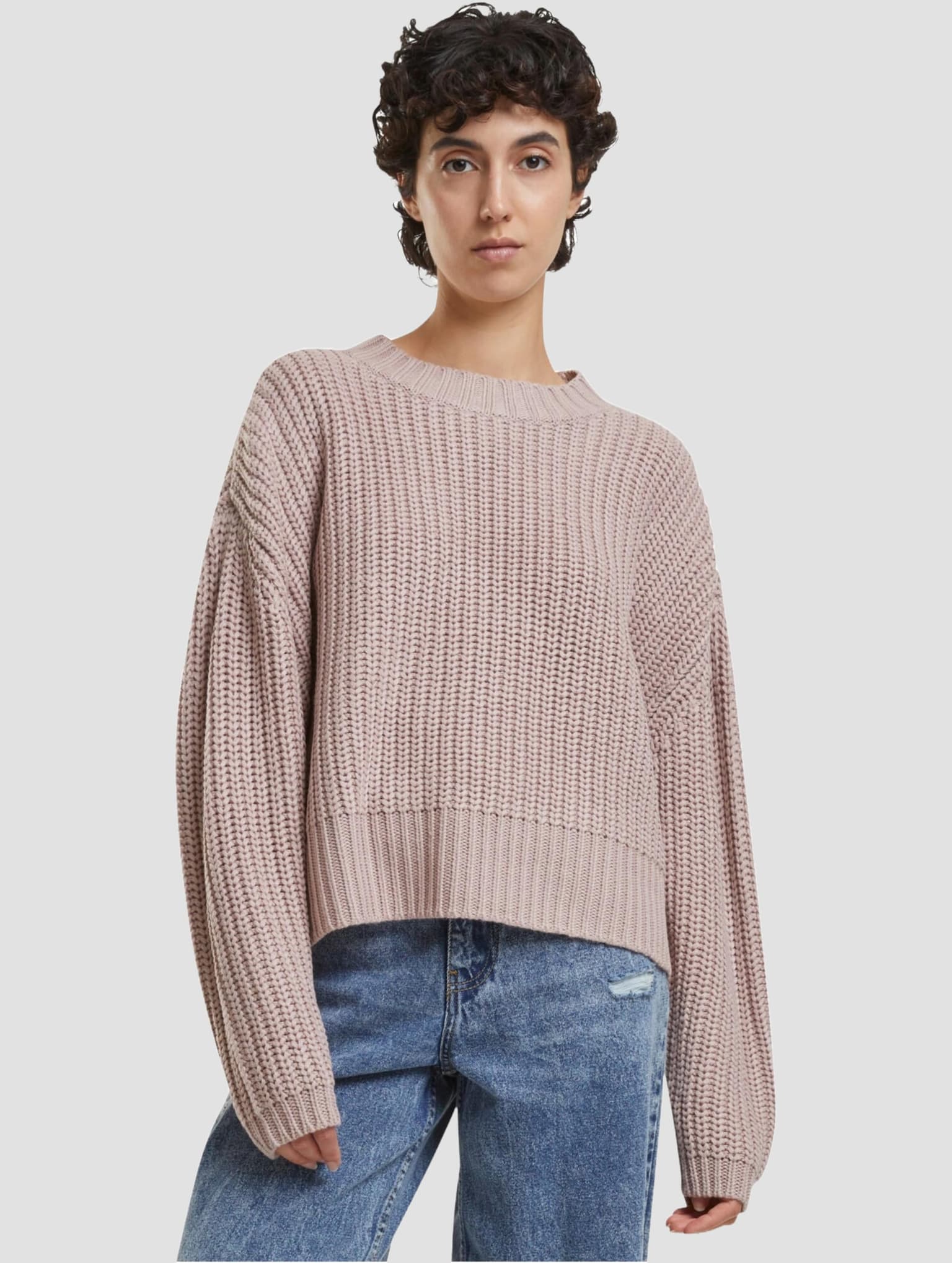 Urban Classics Ladies Wide Basic Oversized Sweater