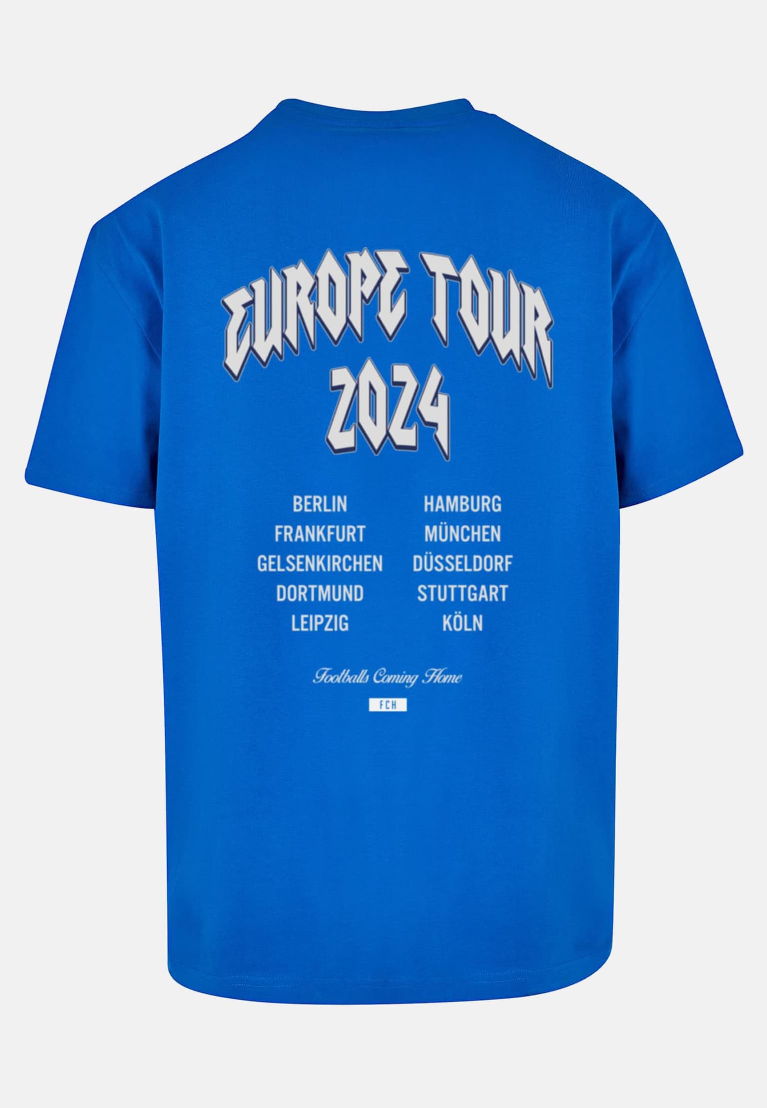 Mister Tee Upscale Football's Coming Home Europe Tour Oversize – Bild 4