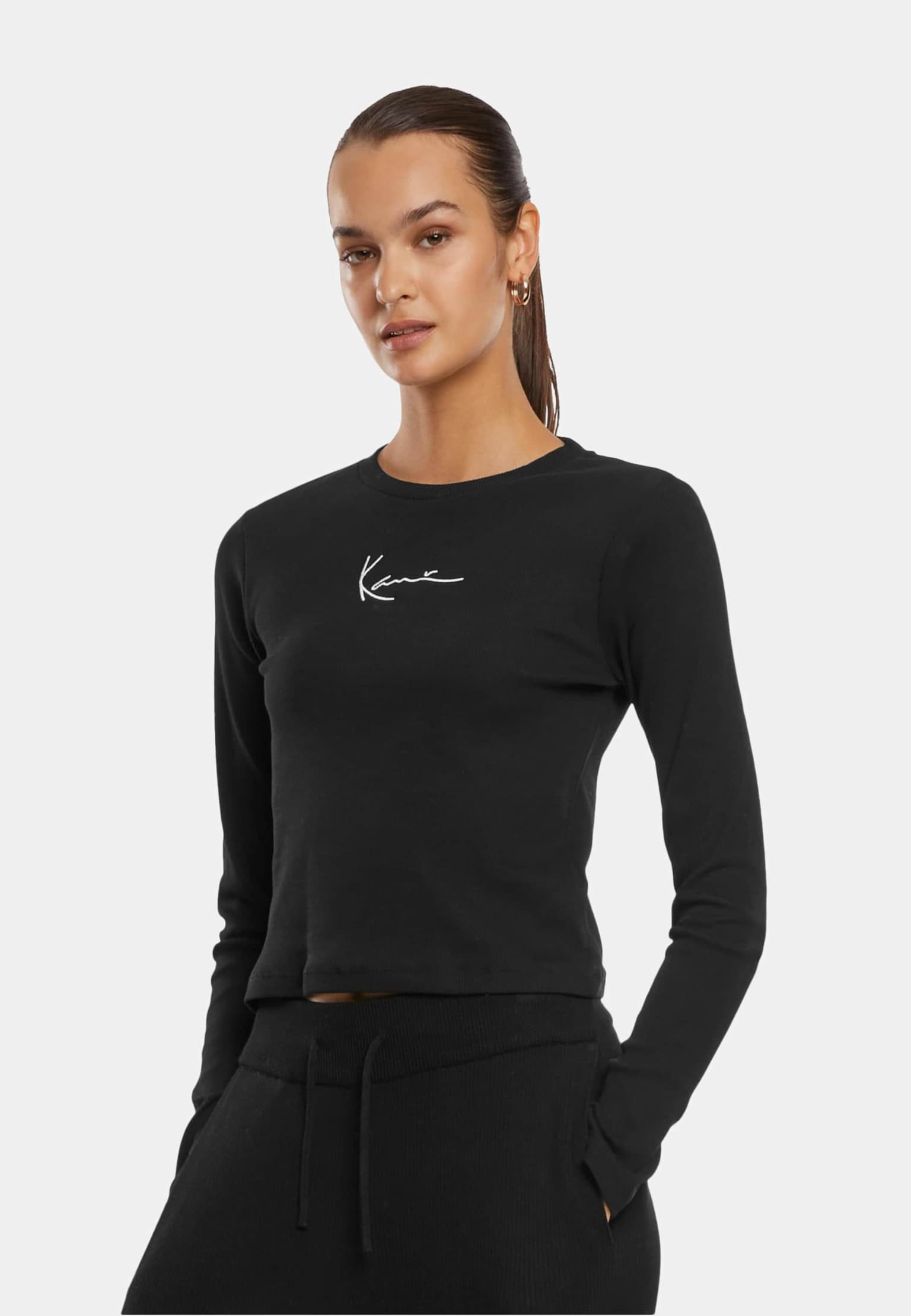 Karl Kani Small Signature Short Rib LS