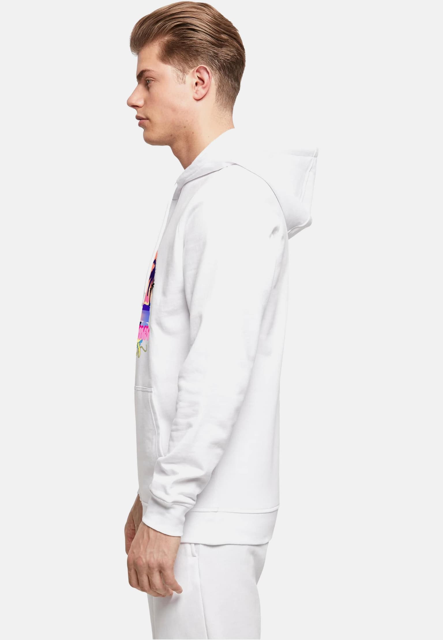Merchcode Summer Vibes Sunset Basic Hoody – Bild 3