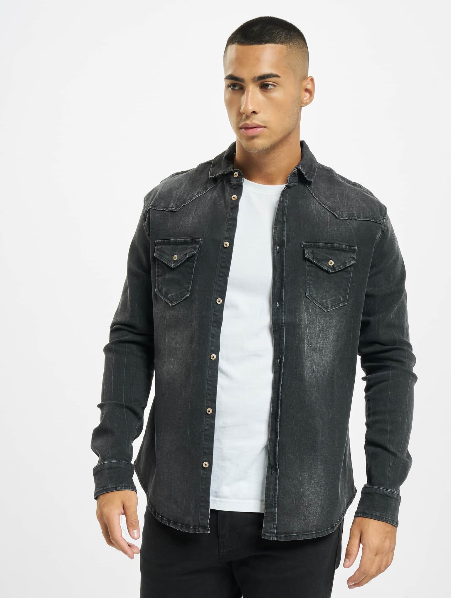 Brandit Riley Denim Shirt