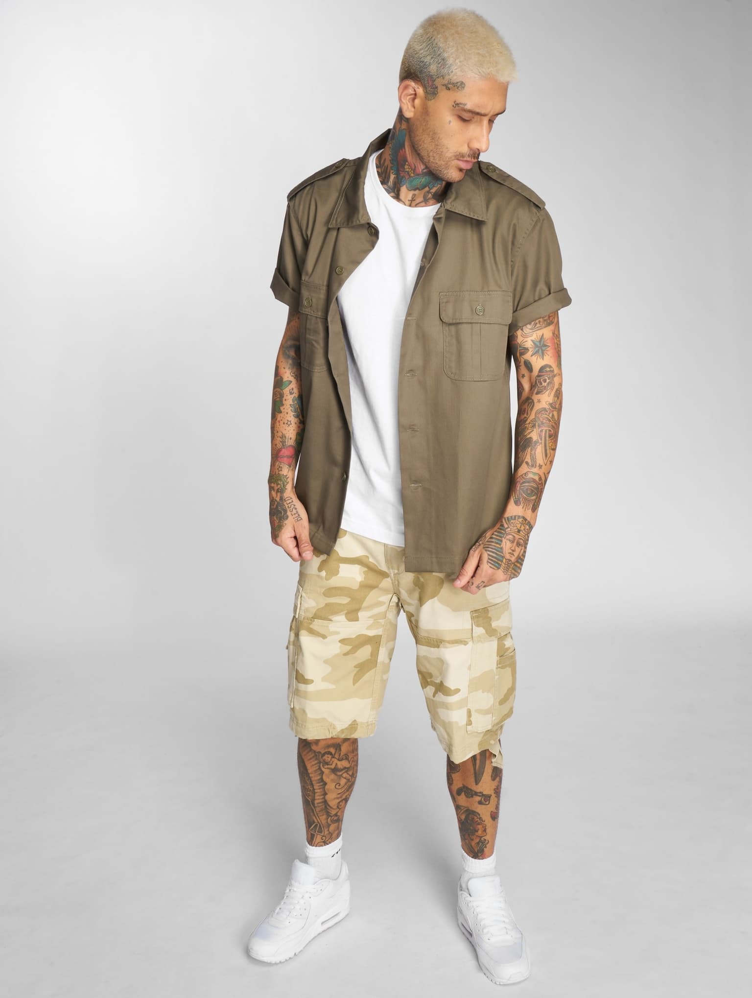 Brandit Short Sleeves US Shirt – Bild 4