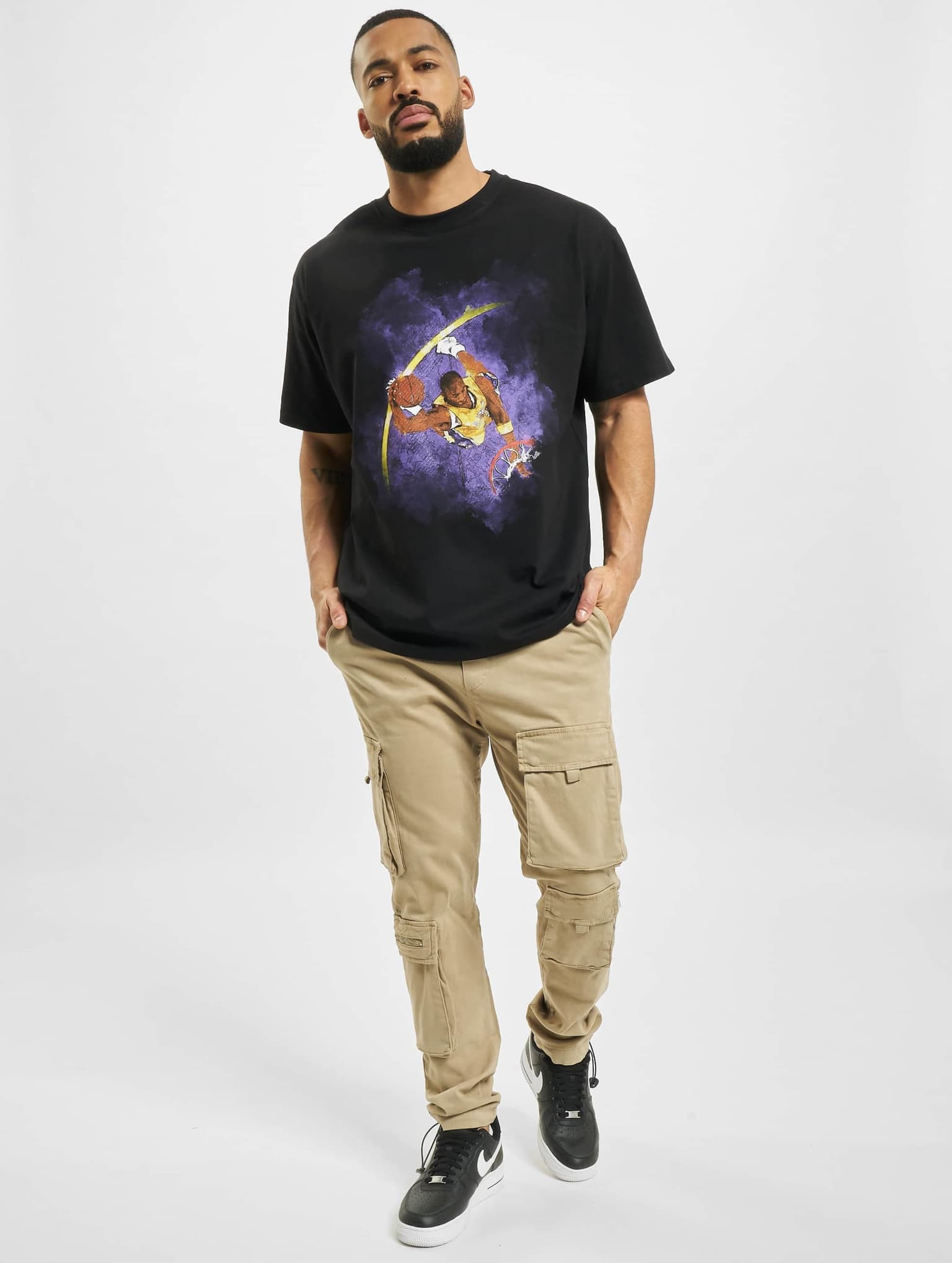 Mister Tee Basketball Clouds 2.0 Oversize – Bild 4
