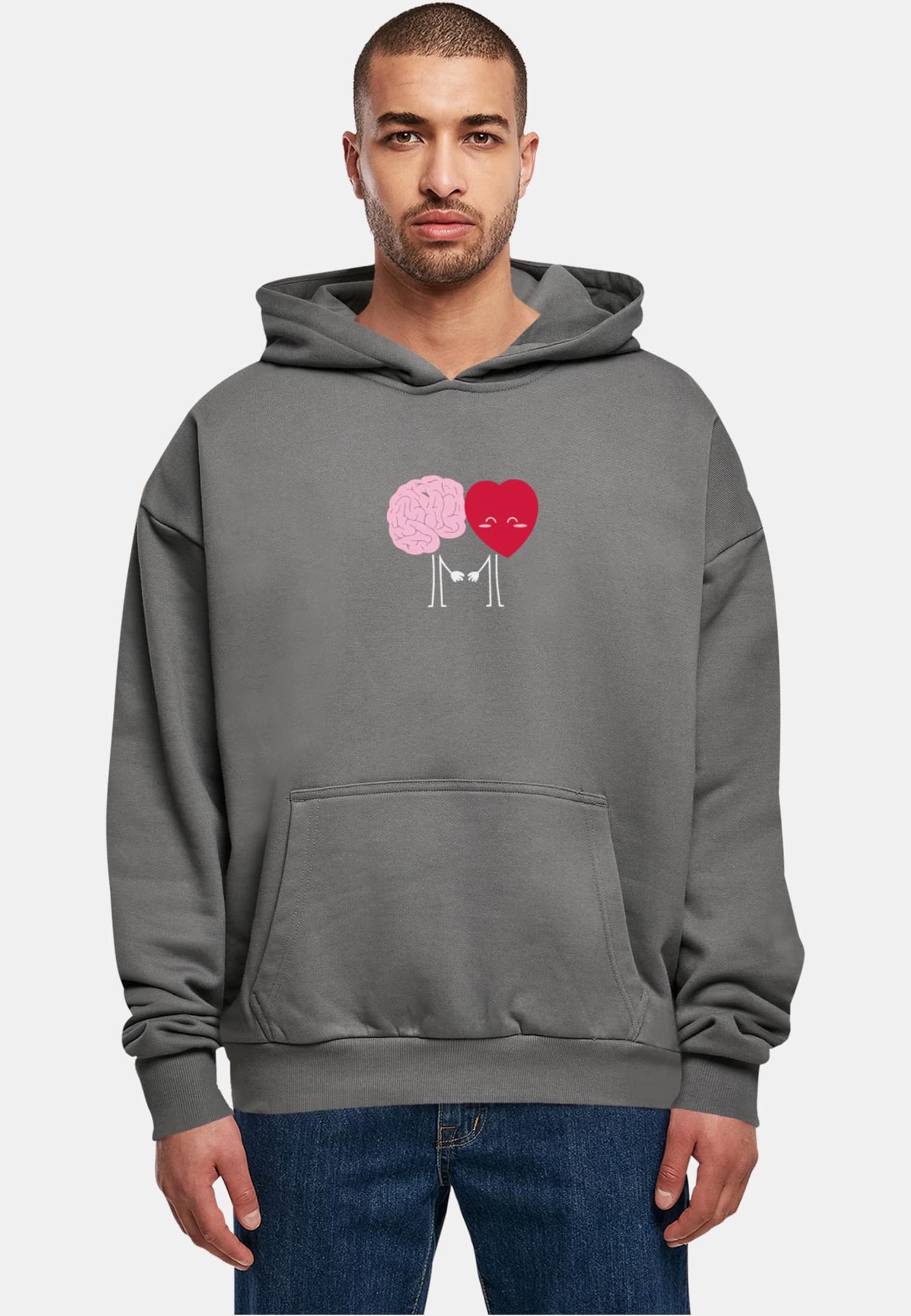 Merchcode Hugs & Love - Emotional Balance Ultra Heavy Hoody