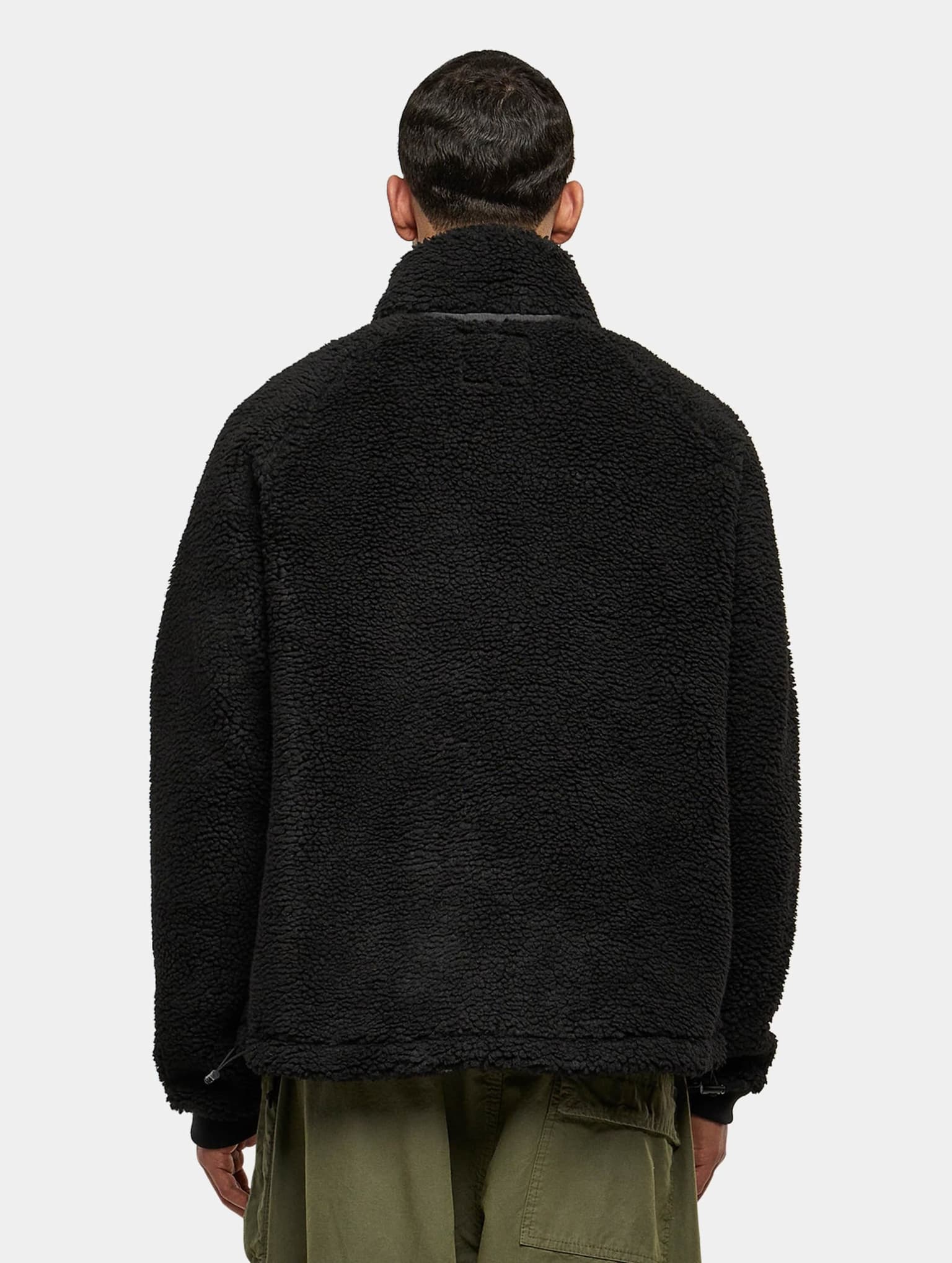 Urban Classics Short Raglan Sherpa Jacket – Bild 2