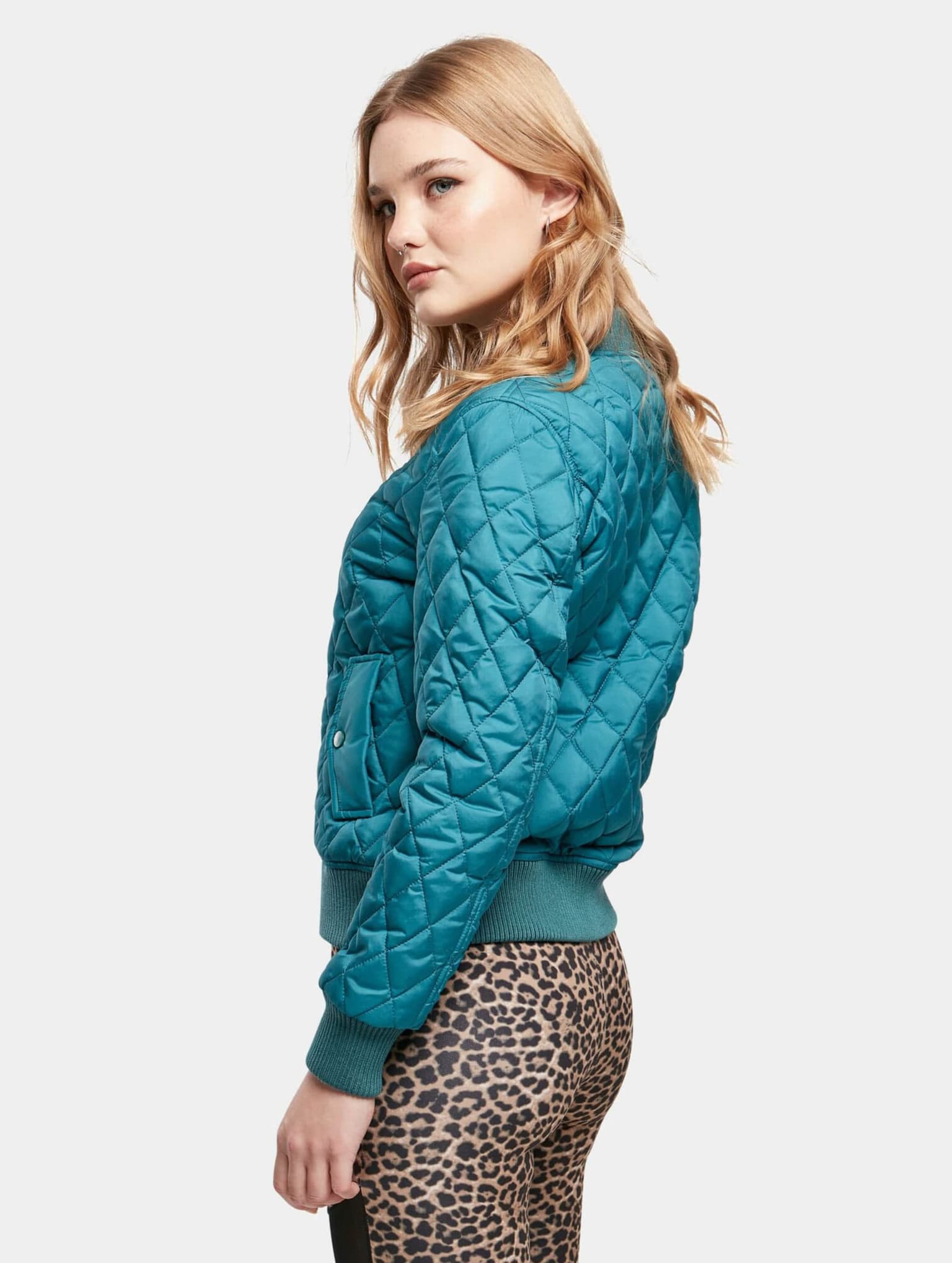 Urban Classics Ladies Diamond Quilt Nylon Jacket – Bild 4