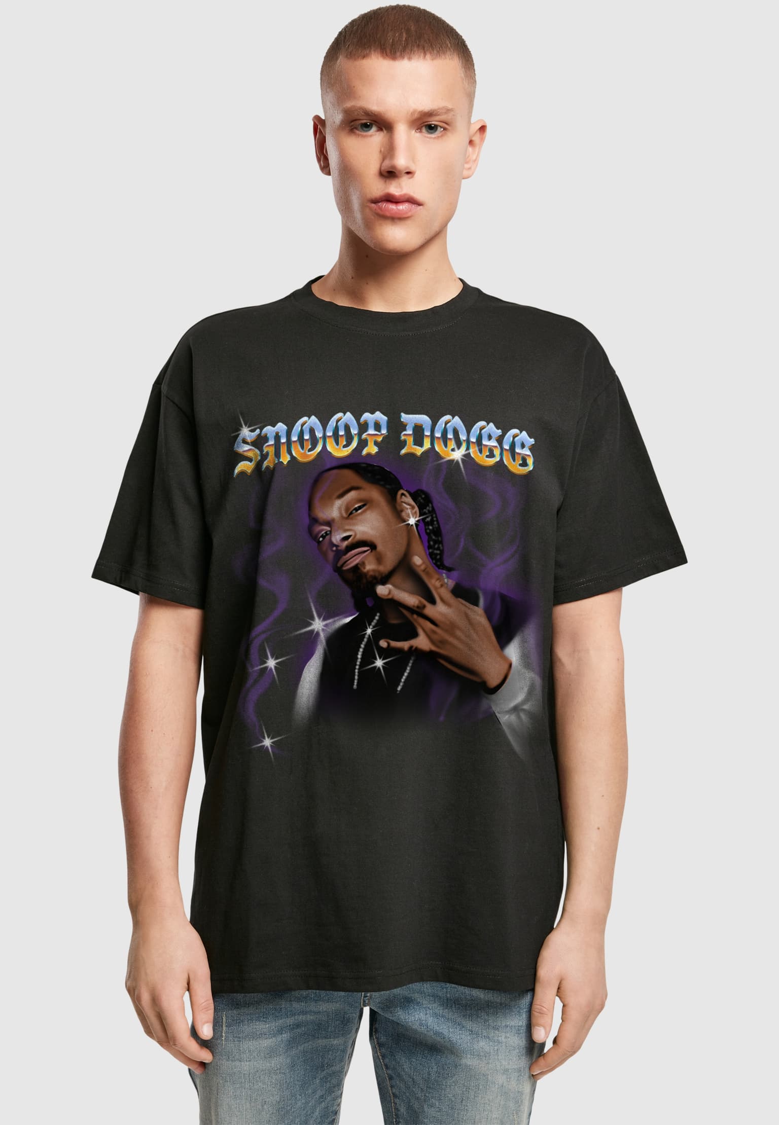 Merchcode Snoop Dogg Paintbrush Oversize Tee