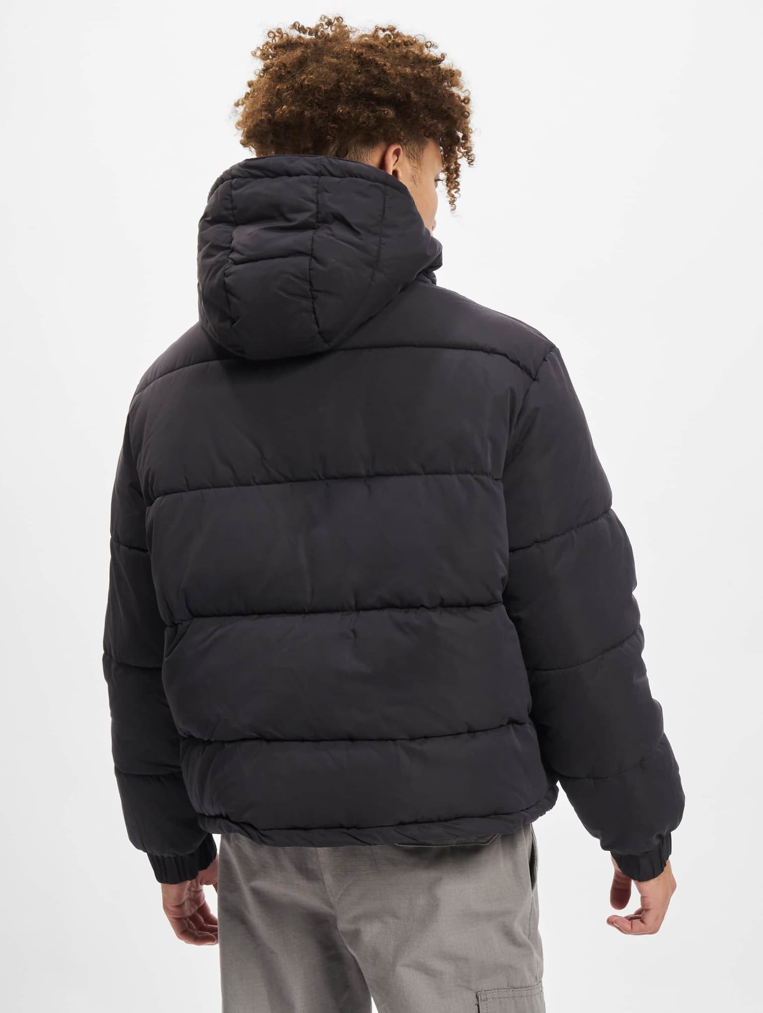 Urban Classics Hooded Cropped Pull Over Jacket – Bild 2