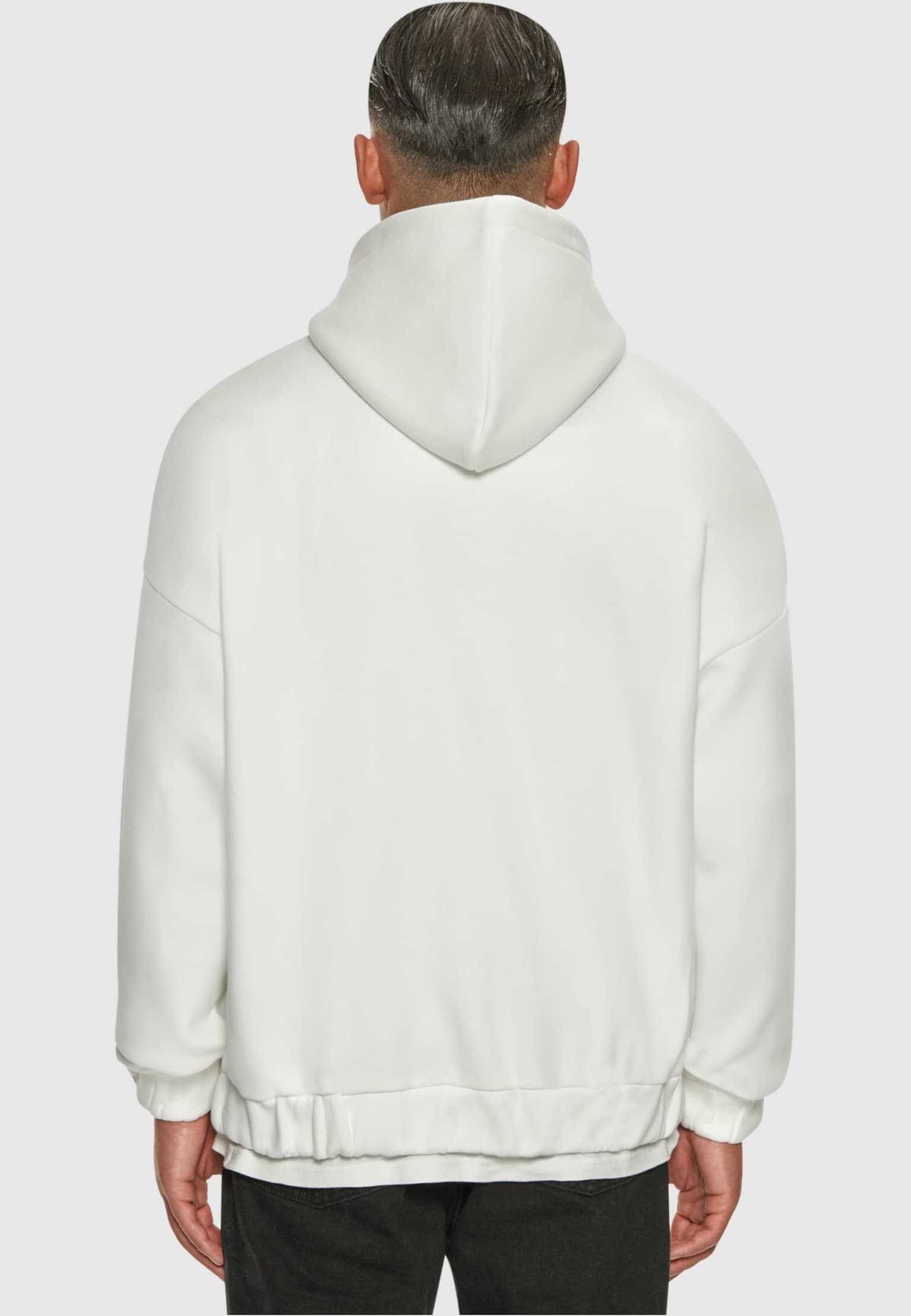 Dropsize Super Heavy Oversize Blank Zip Hoodie – Bild 2