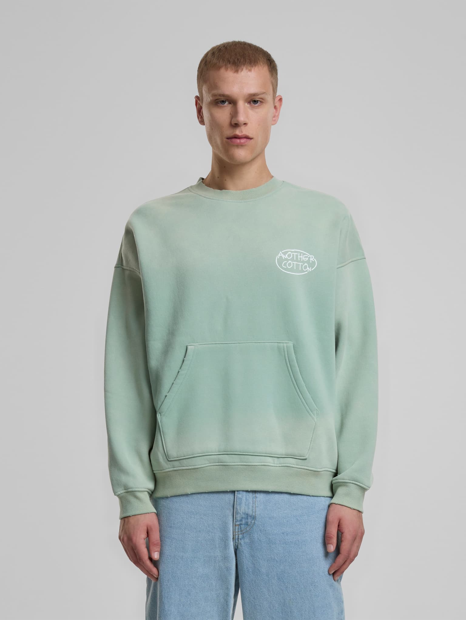 Another Cotton Lab Matcha Mornings Oversized Sweatshirt – Bild 4