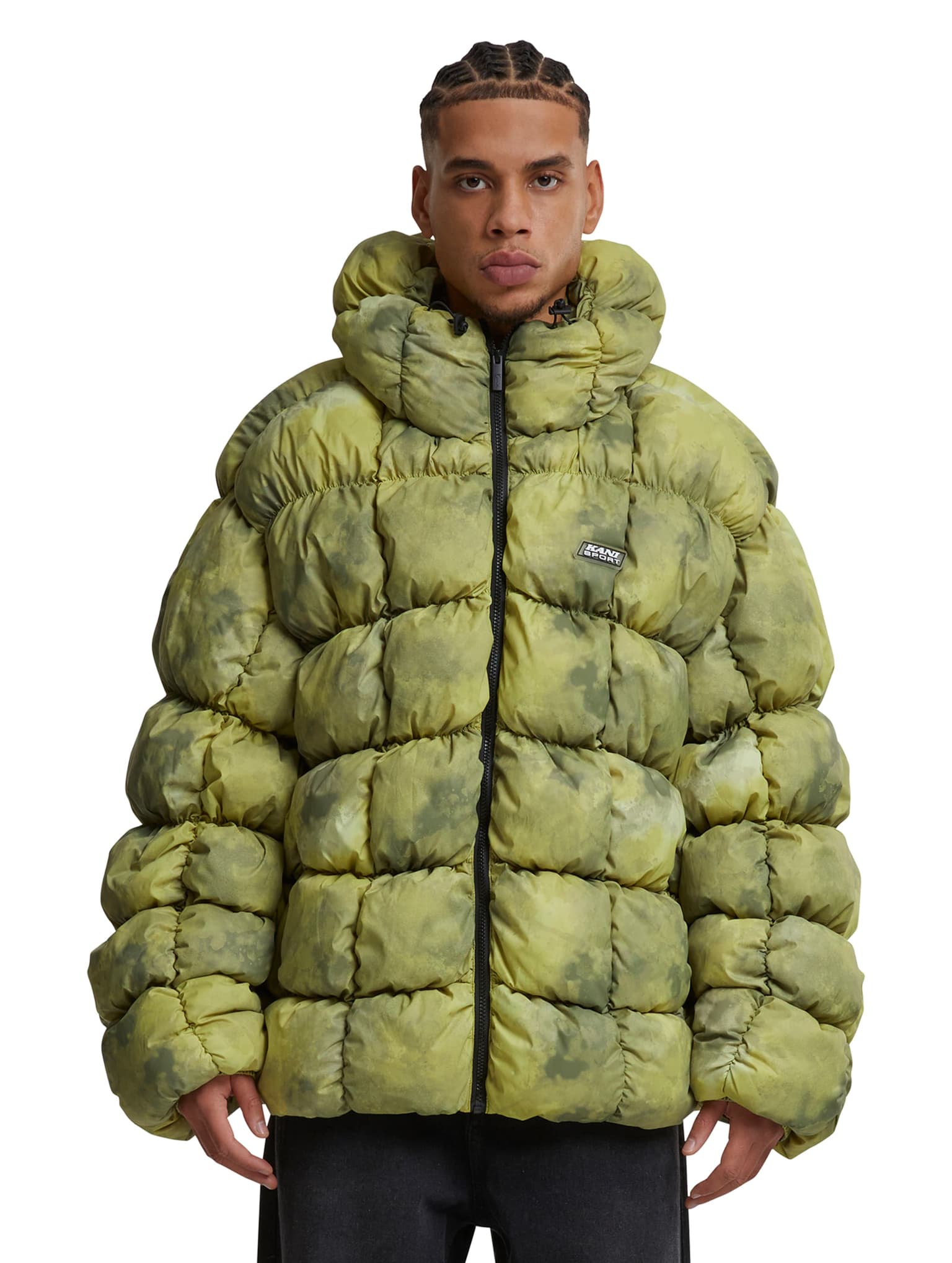 Karl Kani Sport Patch Square Quilted Puffer Jacket – Bild 4