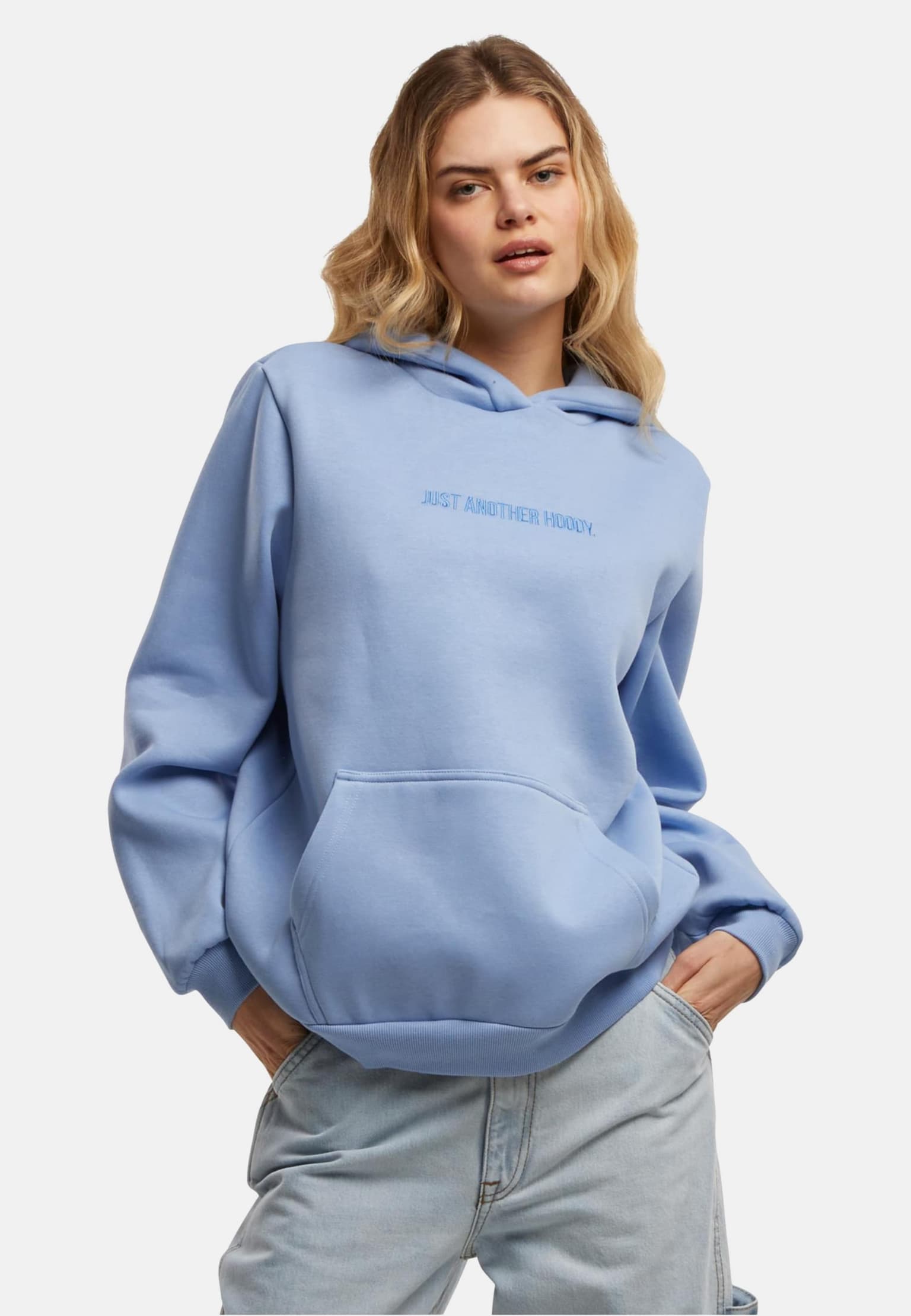 Miss Tee Just Another EMB Fluffy Hoody