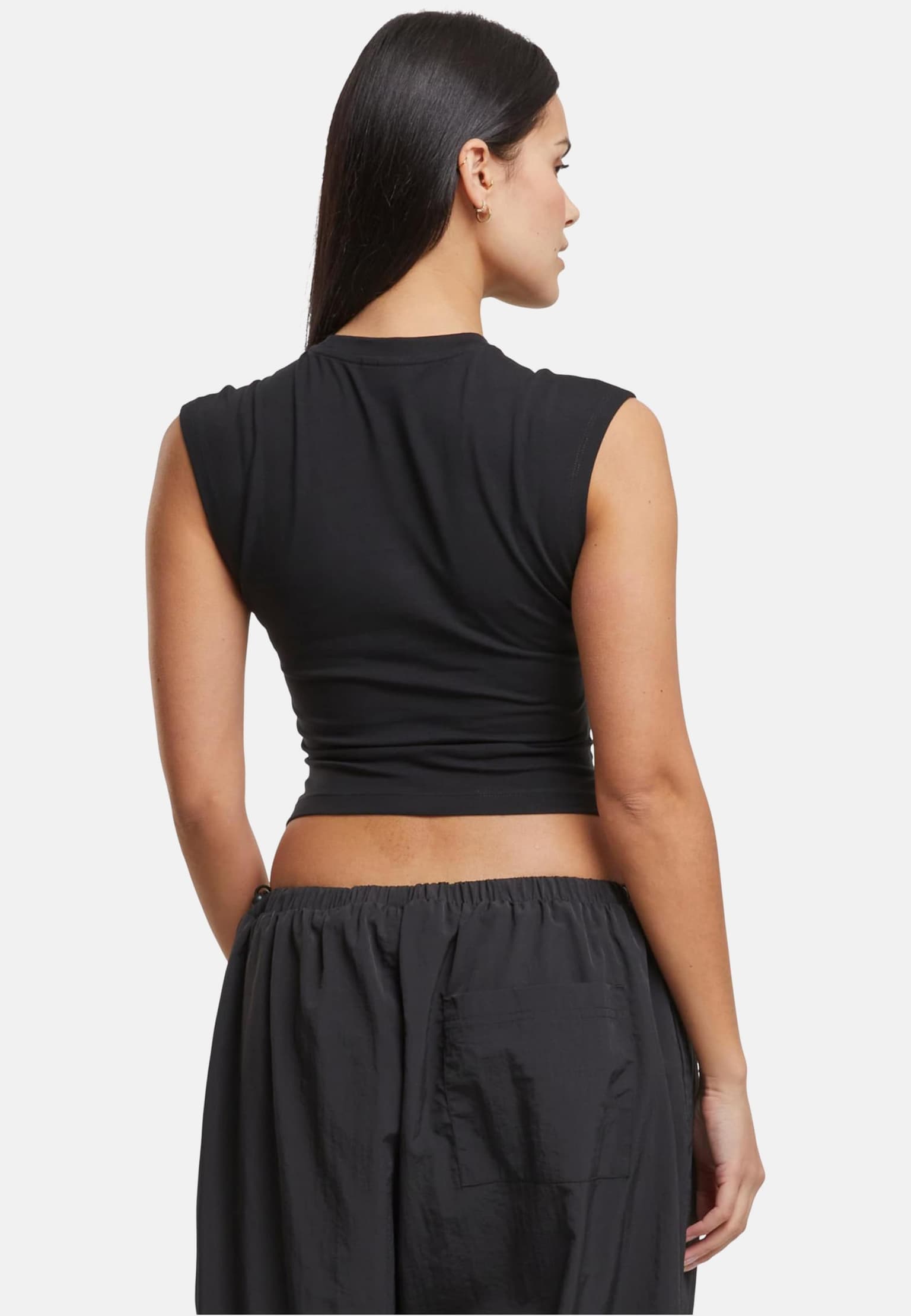 Urban Classics Ladies Cropped Wrapped Top – Bild 2